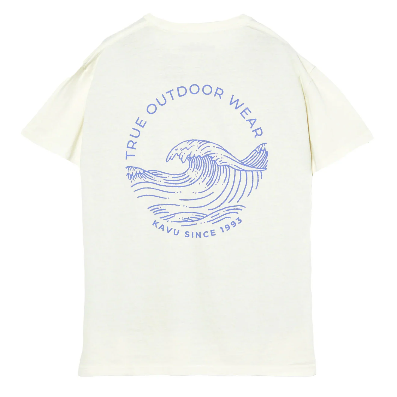 Kavu Breaker T-Shirt Lily White - Image 2