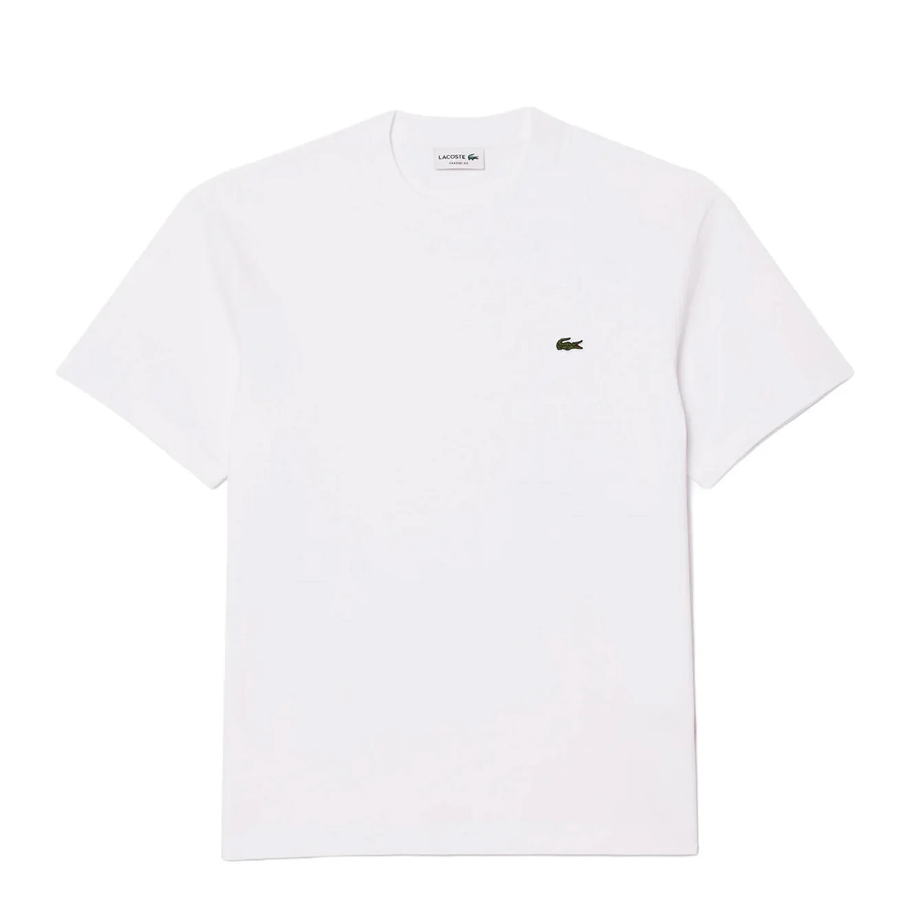 Lacoste Classic Fit Cotton Jersey T-shirt White