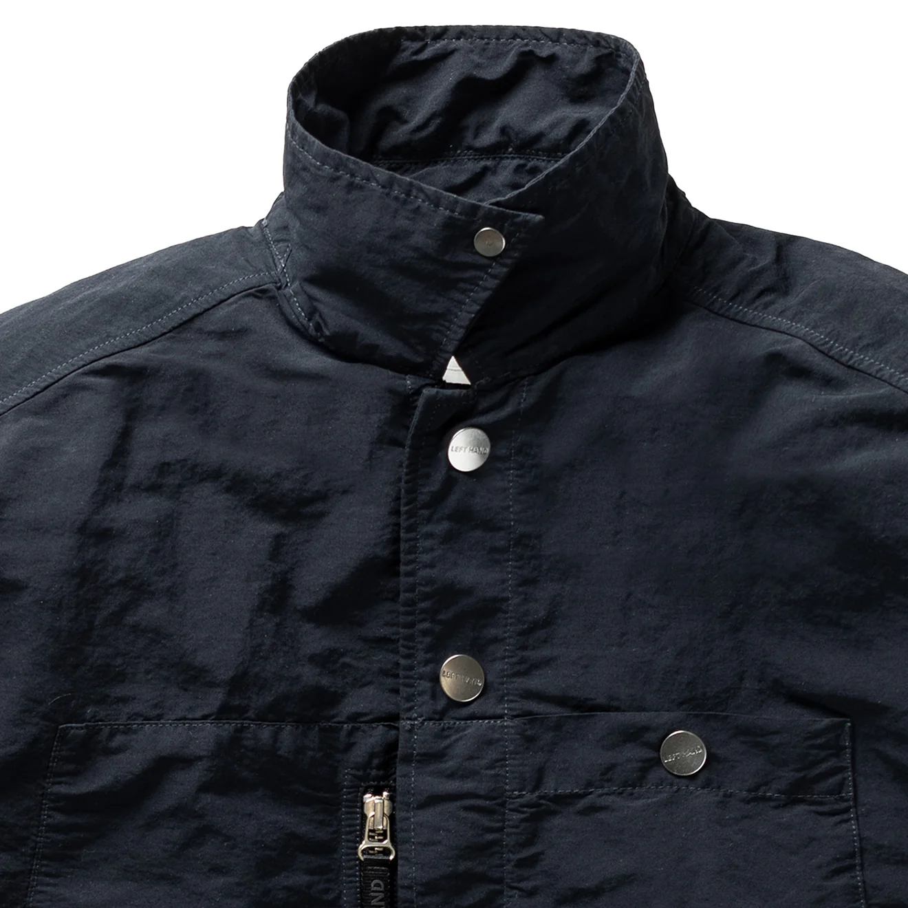 Left Hand Archive Overshirt Navy - Image 3