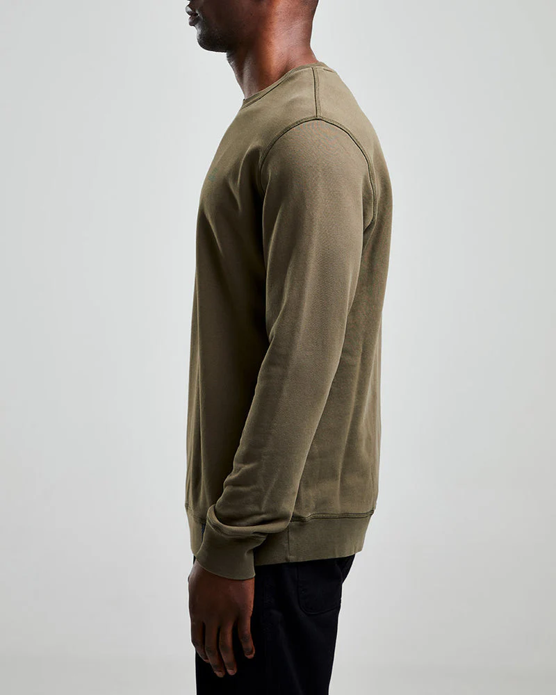 Left Hand Crew Sweatshirt Olive - Image 4