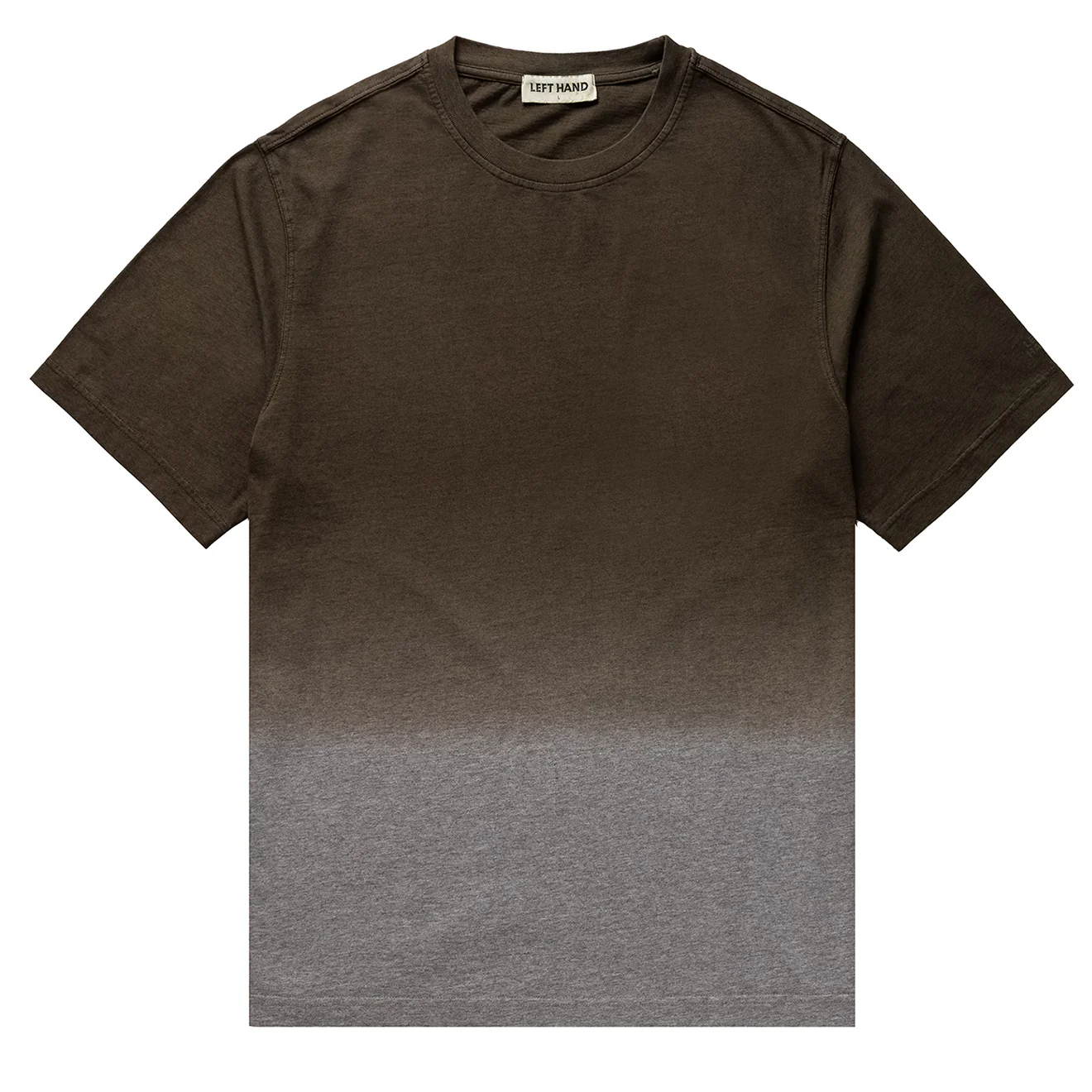 Left Hand Dip-Dye Tee Olive
