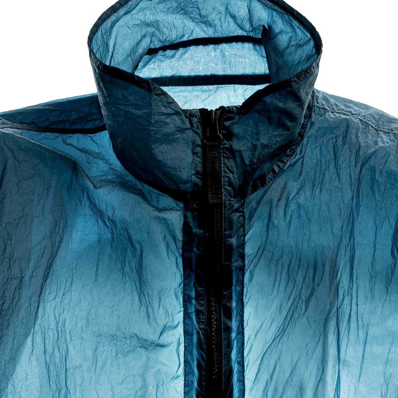 Left Hand Enna Overshirt Mid Blue - Image 3