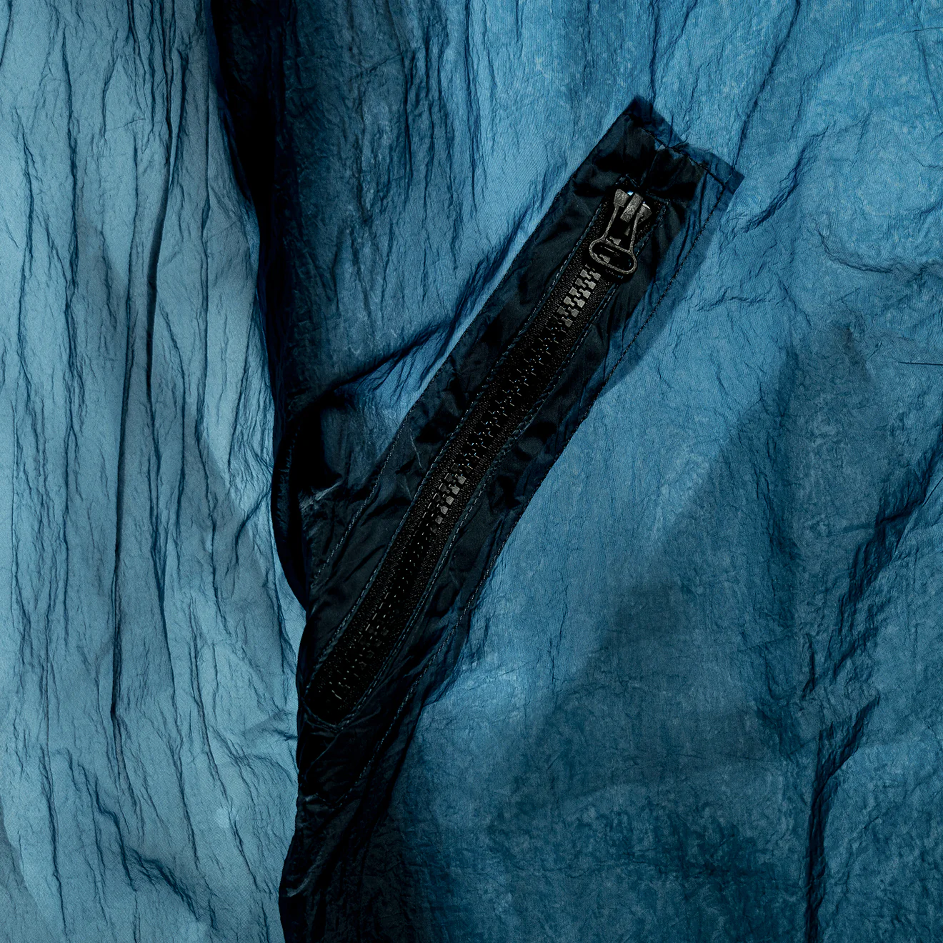 Left Hand Enna Overshirt Mid Blue - Image 5