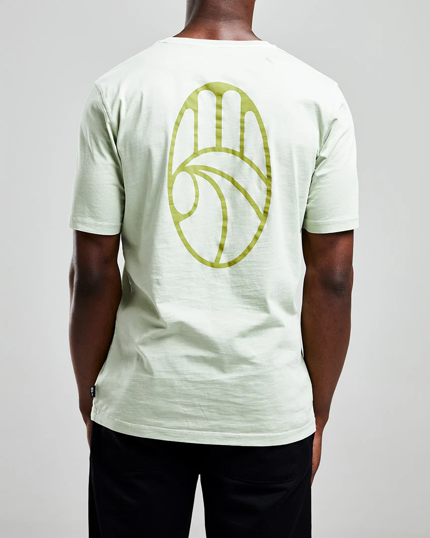 Left Hand Hand Tee Light Green - Image 4