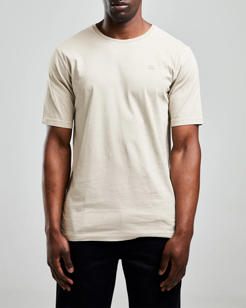 Left Hand Tee Khaki - Image 3