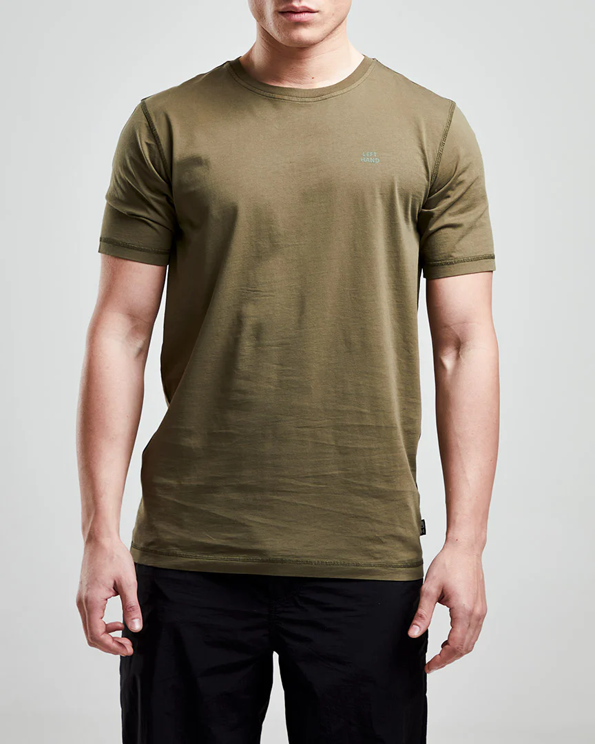 Left Hand Tee Olive - Image 2