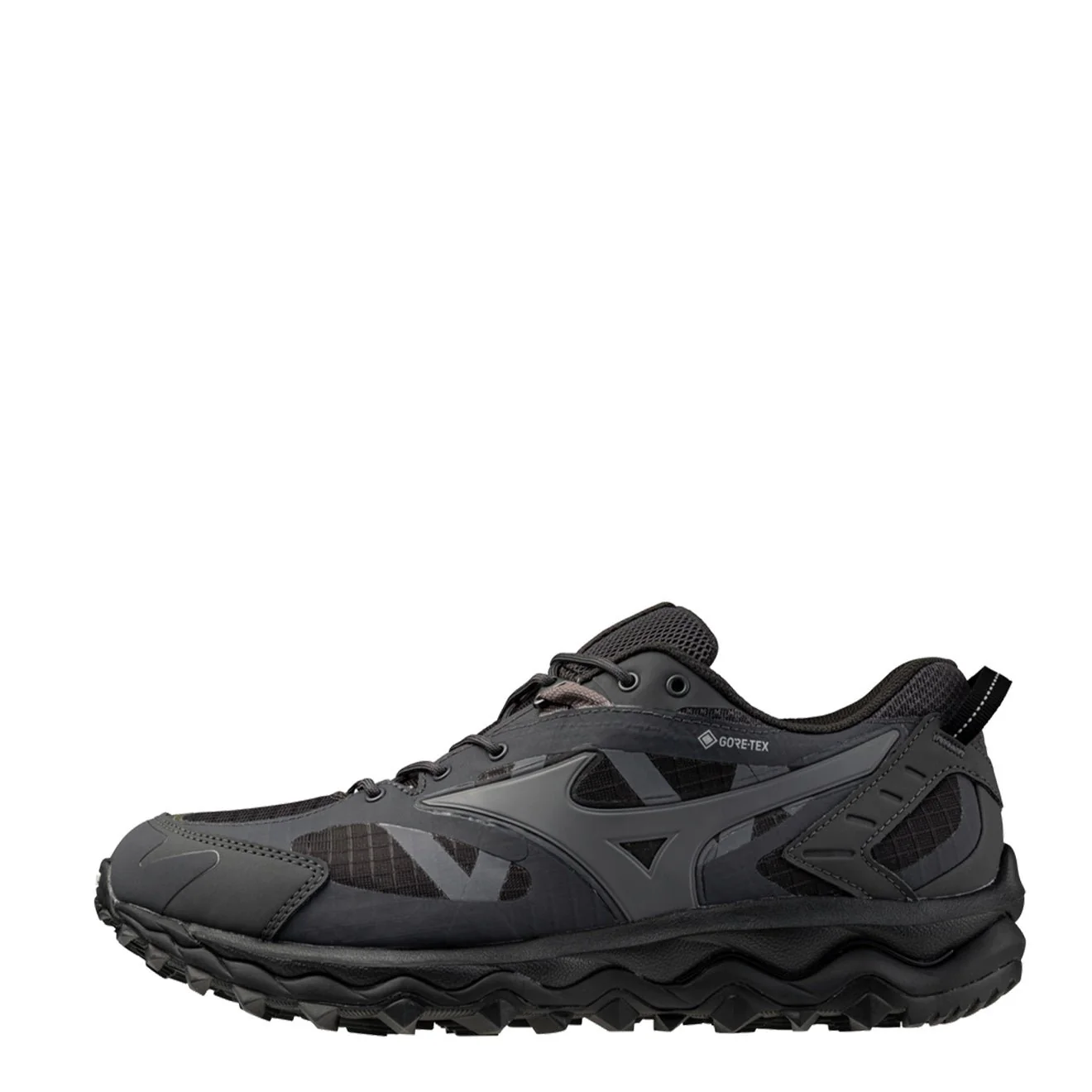 Mizuno Wave Mujin TL GTX Trainer Black Sand / Quiet Shade / Iron Gate - Image 2
