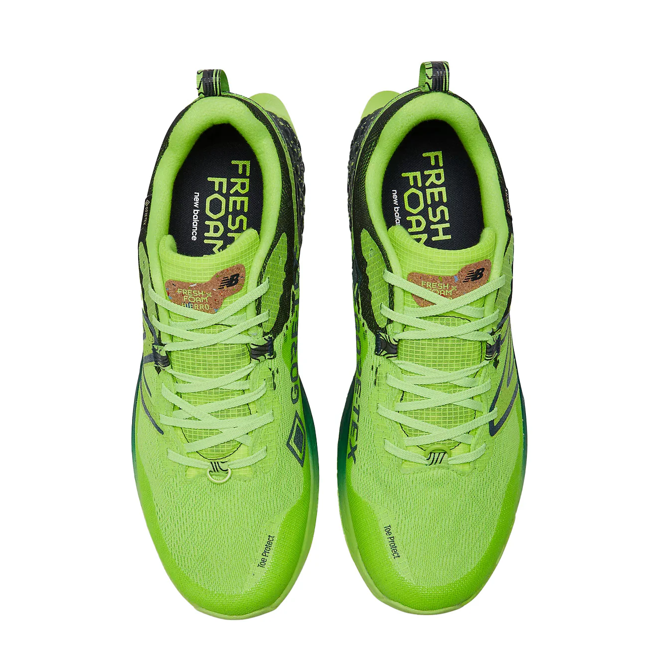 New Balance Fresh Foam X Hierro v7 GTX Pixel Green / Natural Indigo - Image 5