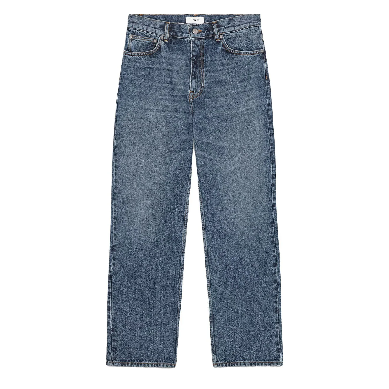 NN07 Otis Straight Leg Relaxed Fit Jeans Stonewashed