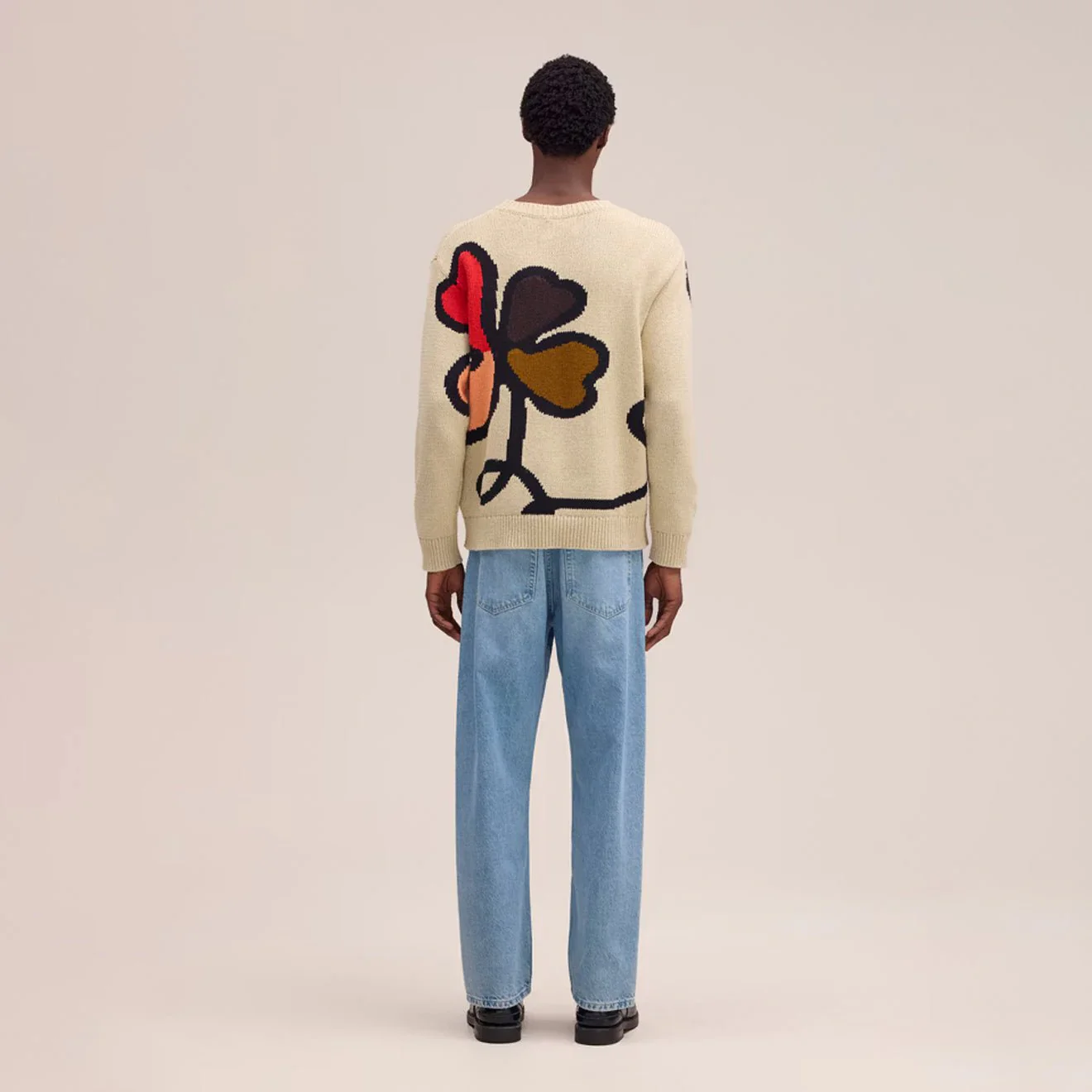 NN07 Todd Sweater Ecru - Image 4