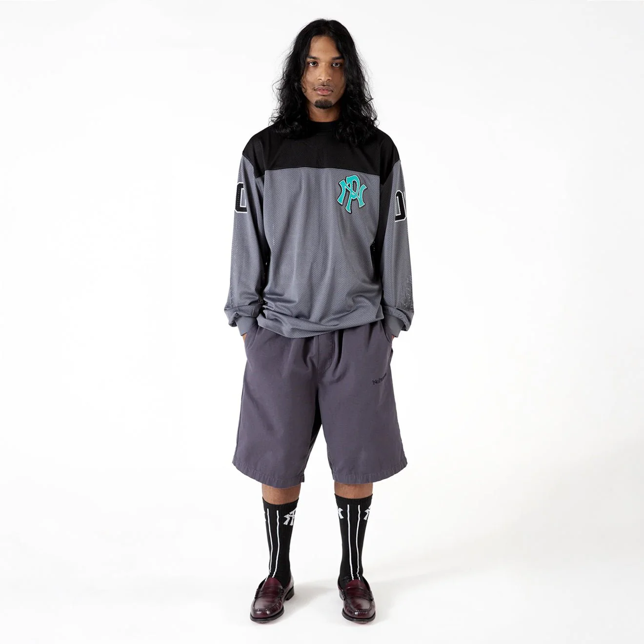 No Problemo Mini Problemo Ripstop Work Shorts Charcoal - Image 3