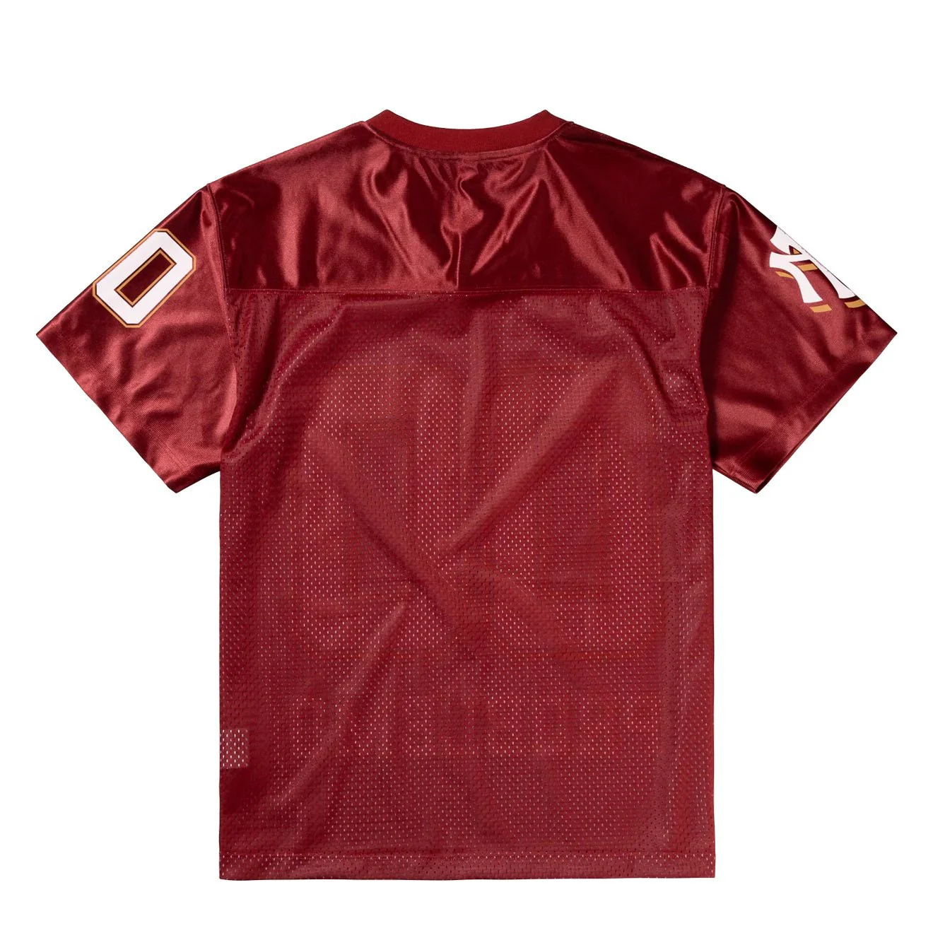 No Problemo NP00 Sports Poly S/S Jersey Red - Image 2