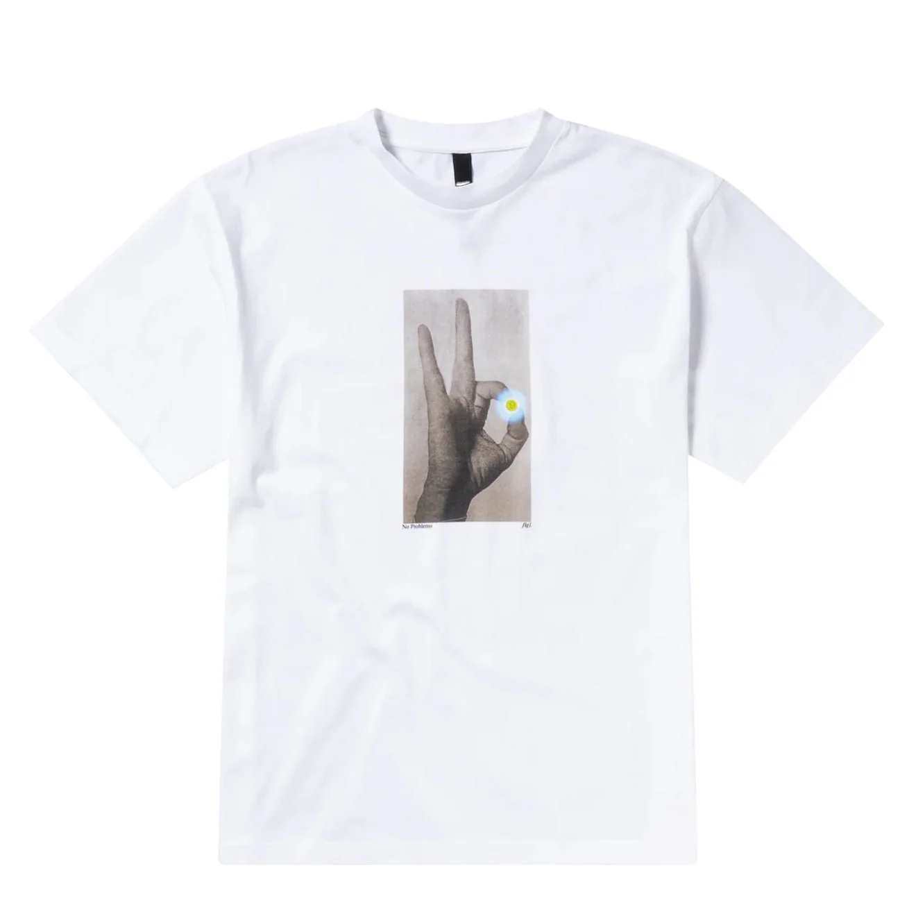 No Problemo Pill SS Tee White