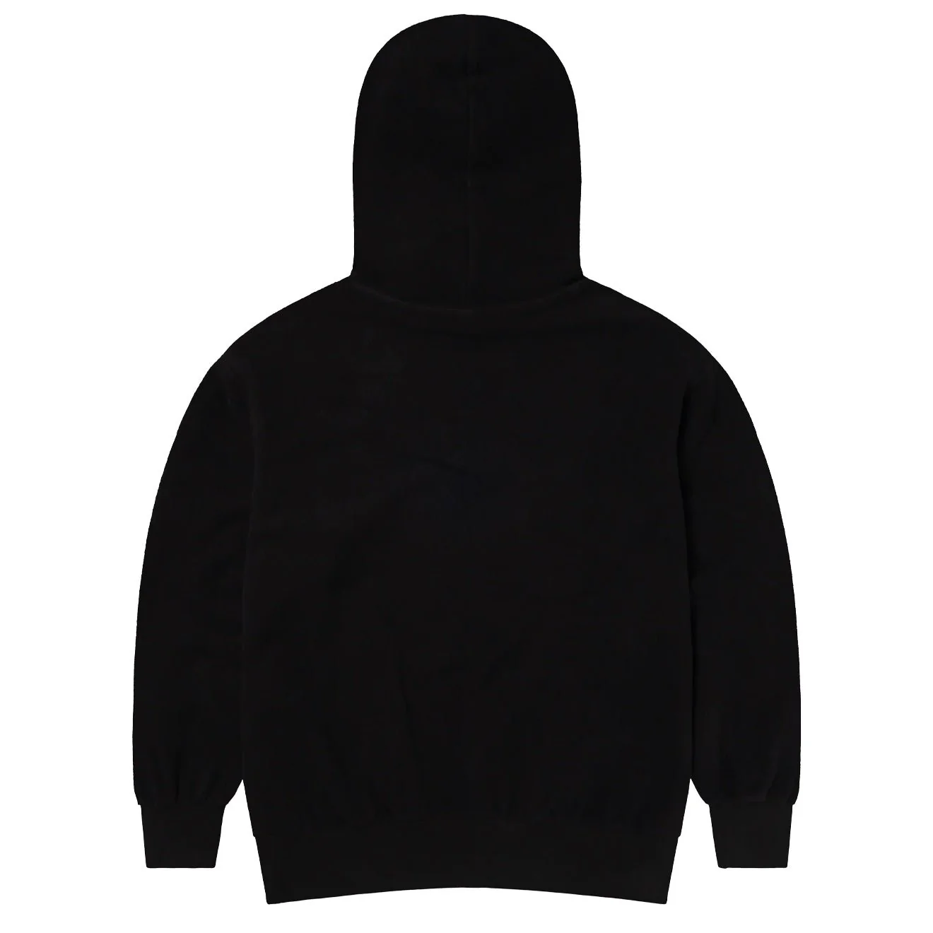 No Problemo Reverse Fleece Hoodie Black - Image 2