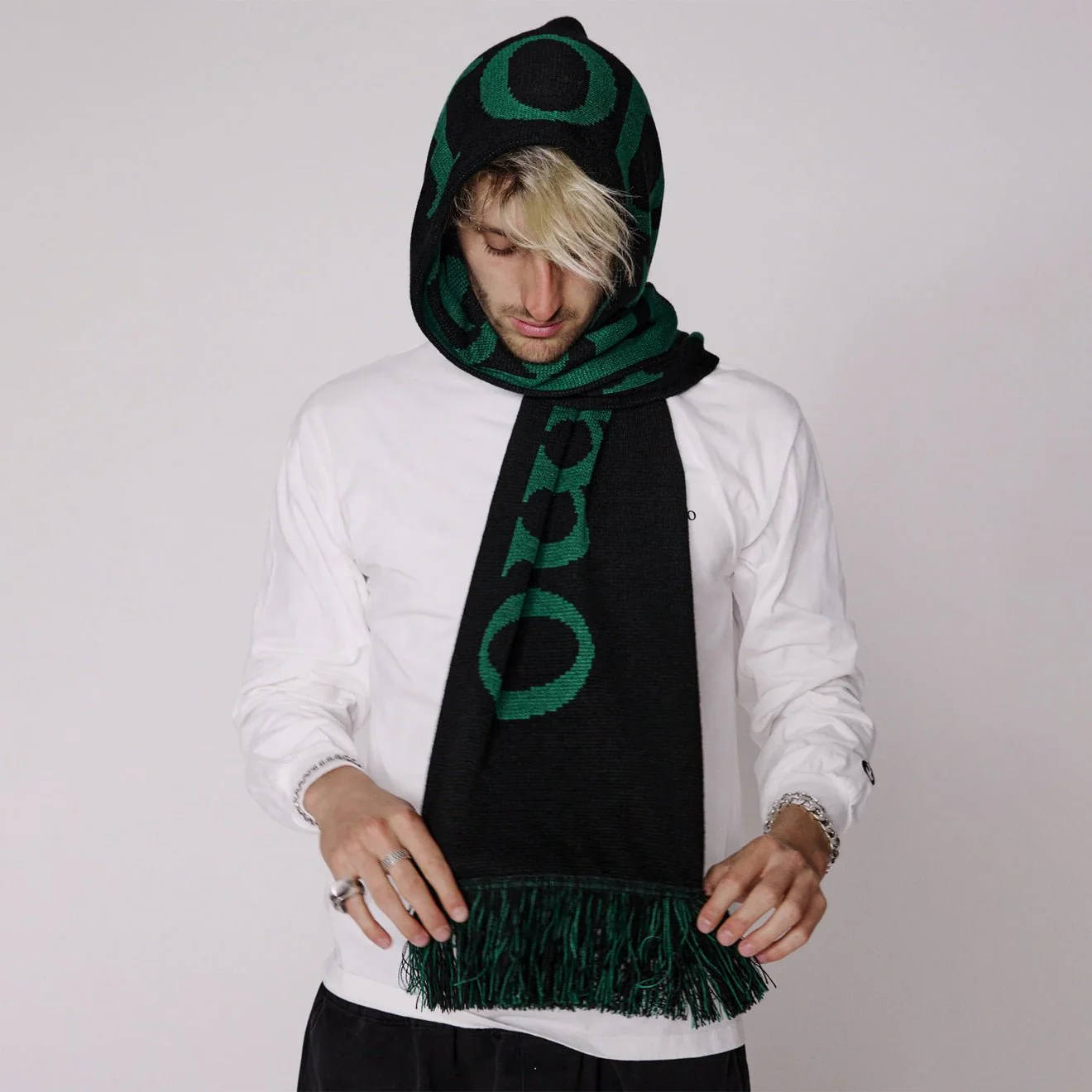 No Problemo Scarf Green - Image 2