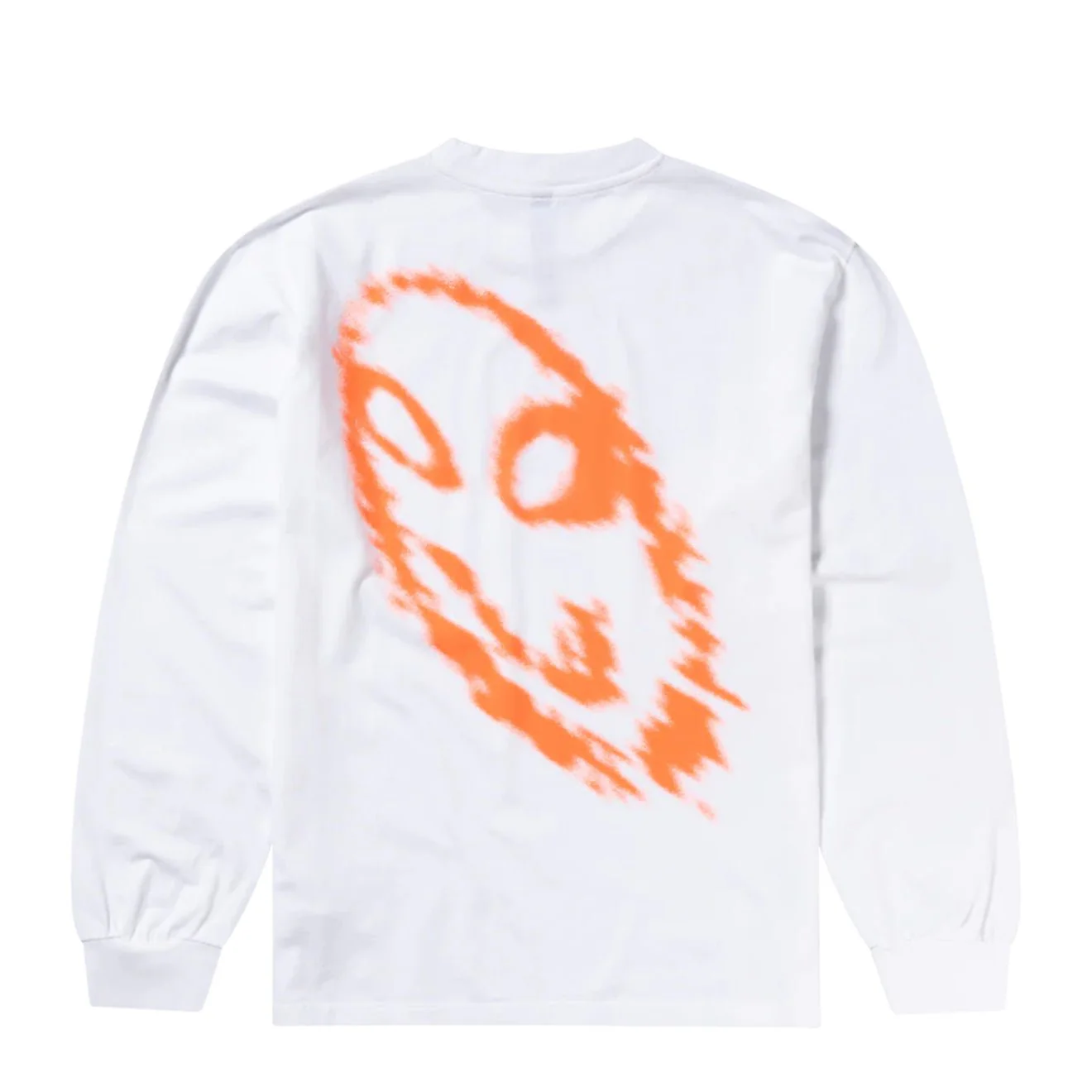 No Problemo Smile Away LS Tee White - Image 2