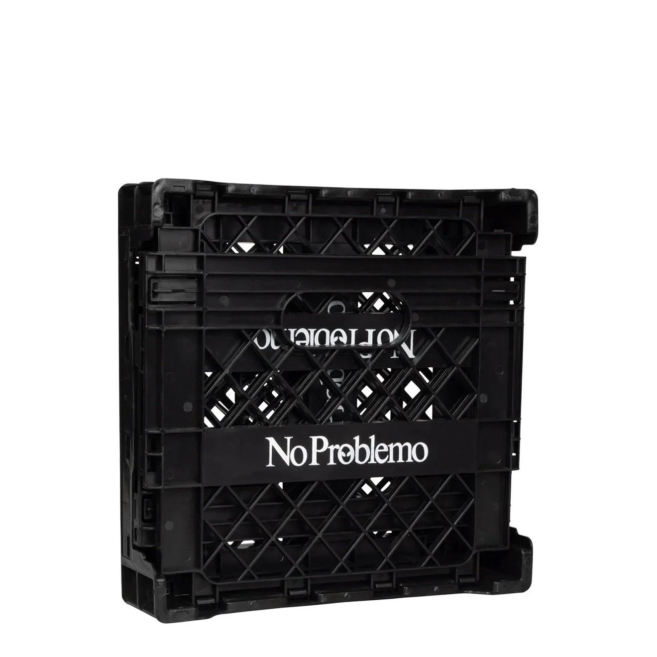 No Problemo Vinyl Crate Black - Image 2
