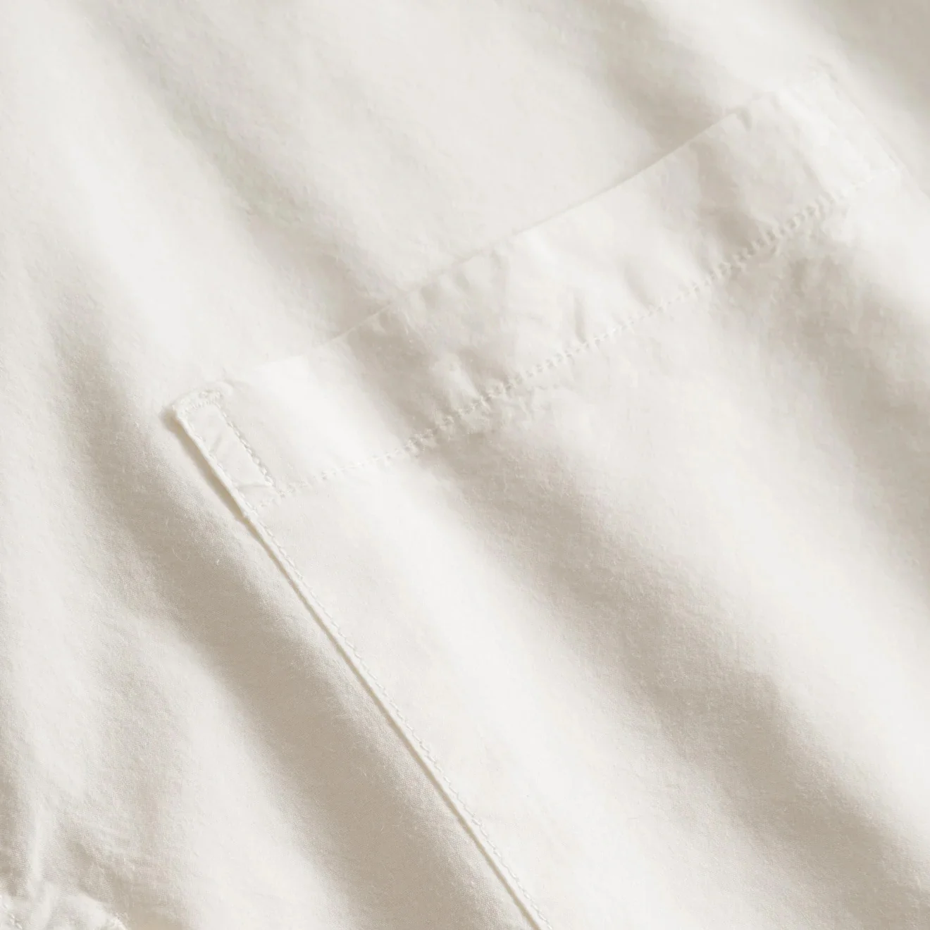 Norse Projects Carsten Tencel SS Shirt Enamel White - Image 3