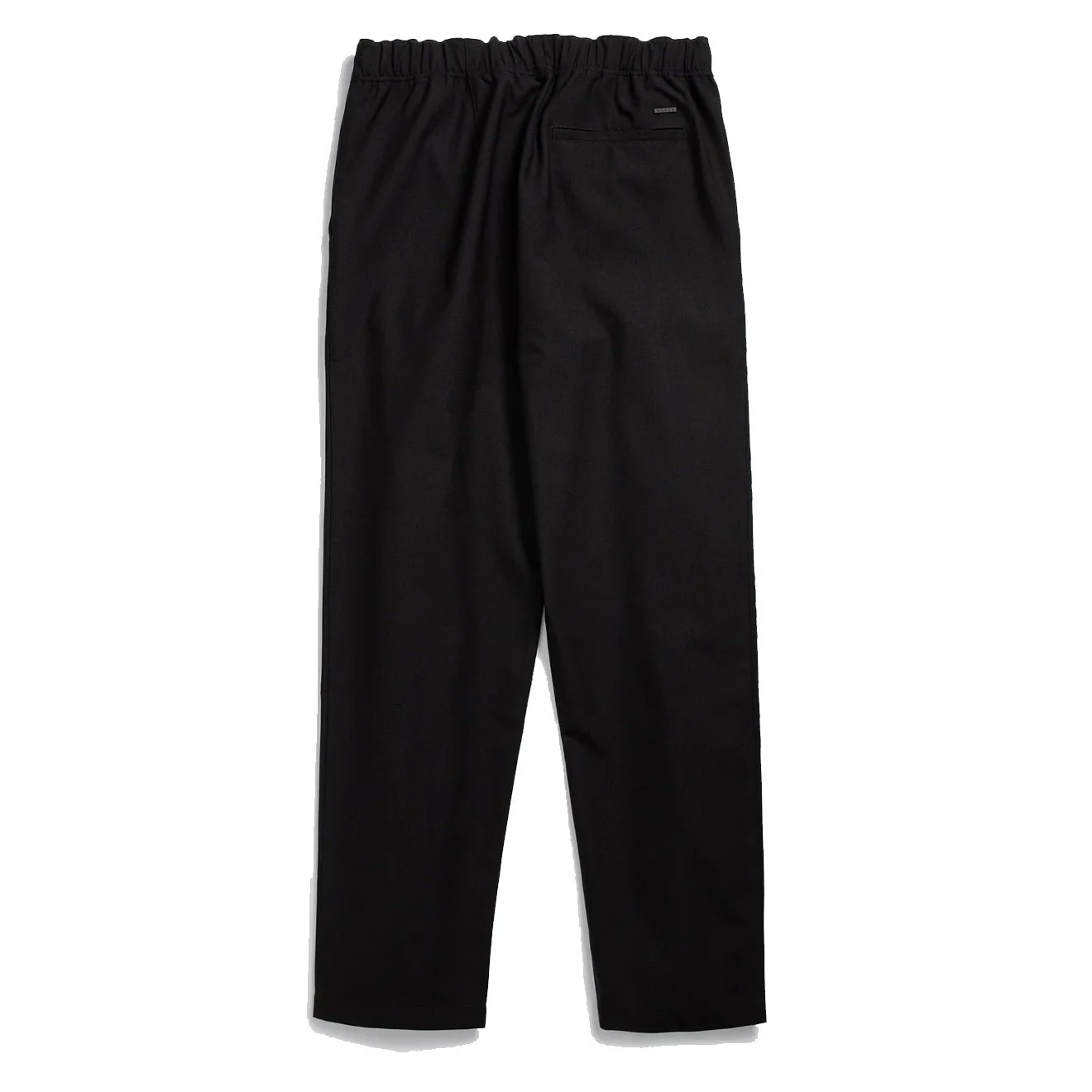 Norse Projects Ezra Relaxed Cotton Wool Twill Trouser Black - Image 2