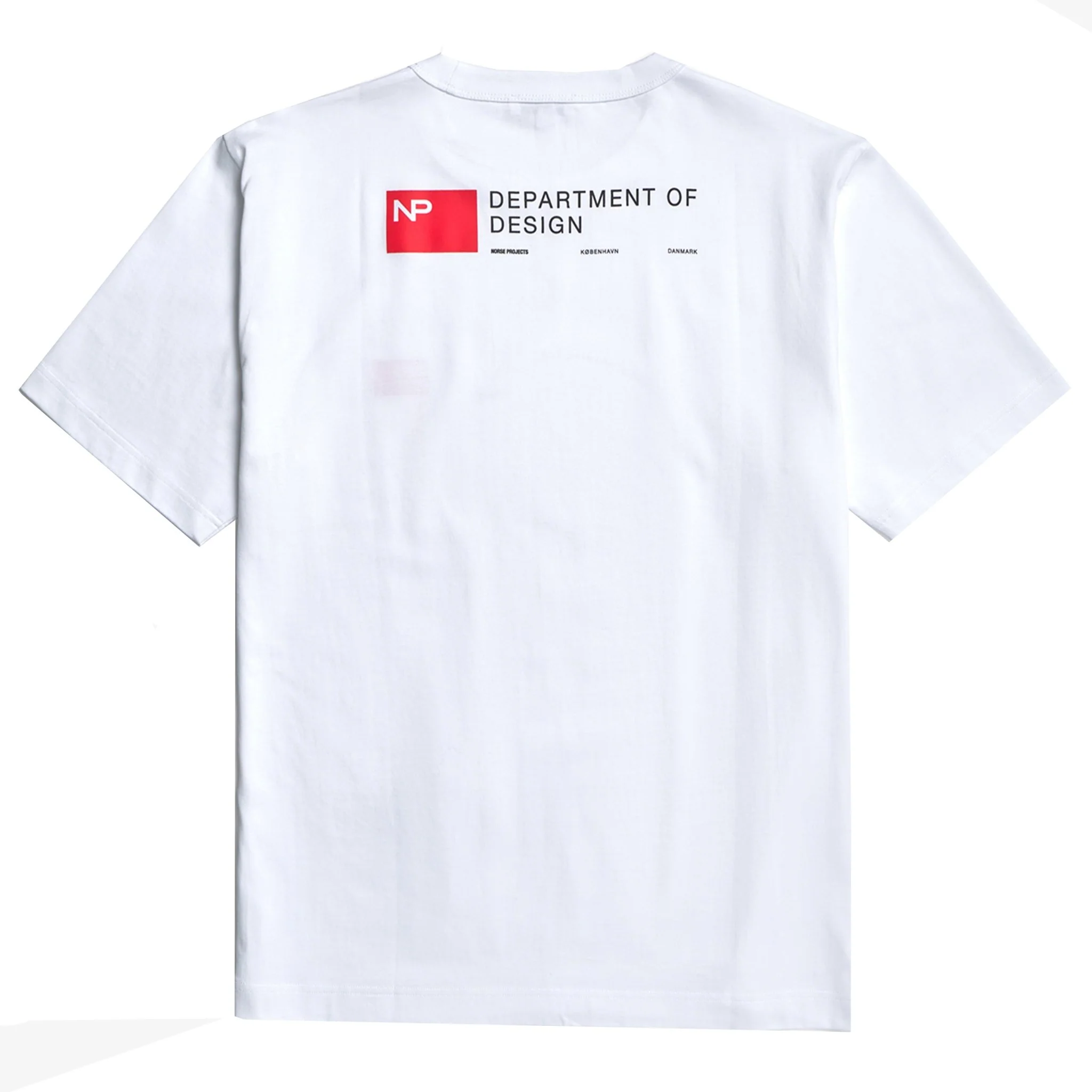 Norse Projects Holger Organic Department Print T-Shirt White - Image 2