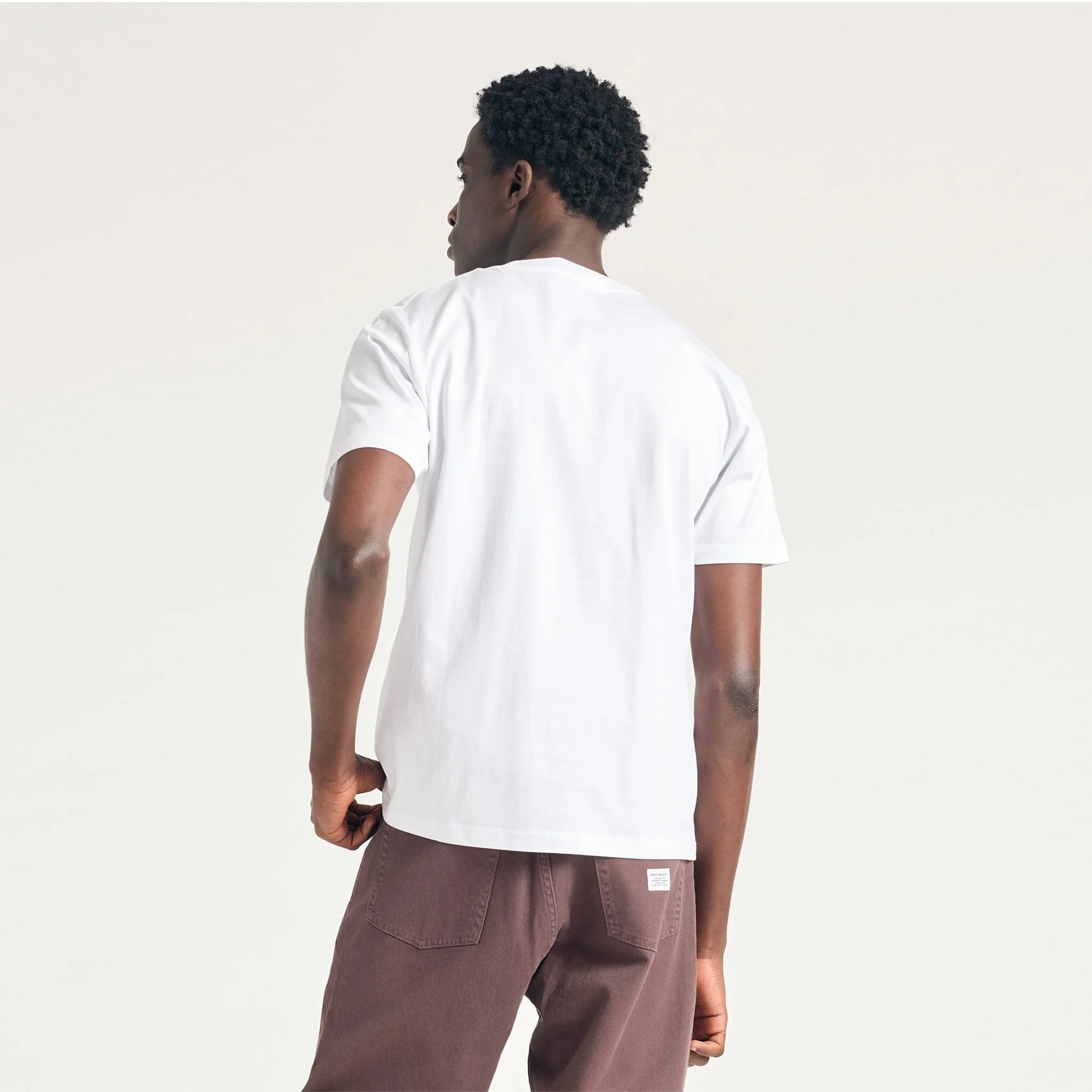 Norse Projects Johannes Organic The Lakes Print T-shirt White - Image 7