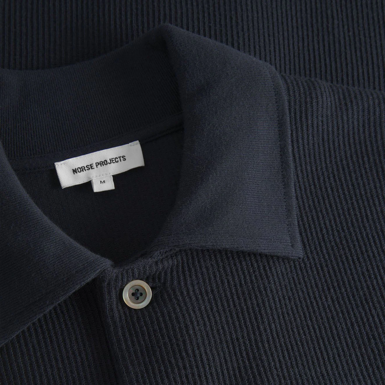 Norse Projects Jorn Double Face Overshirt Dark Navy - Image 2