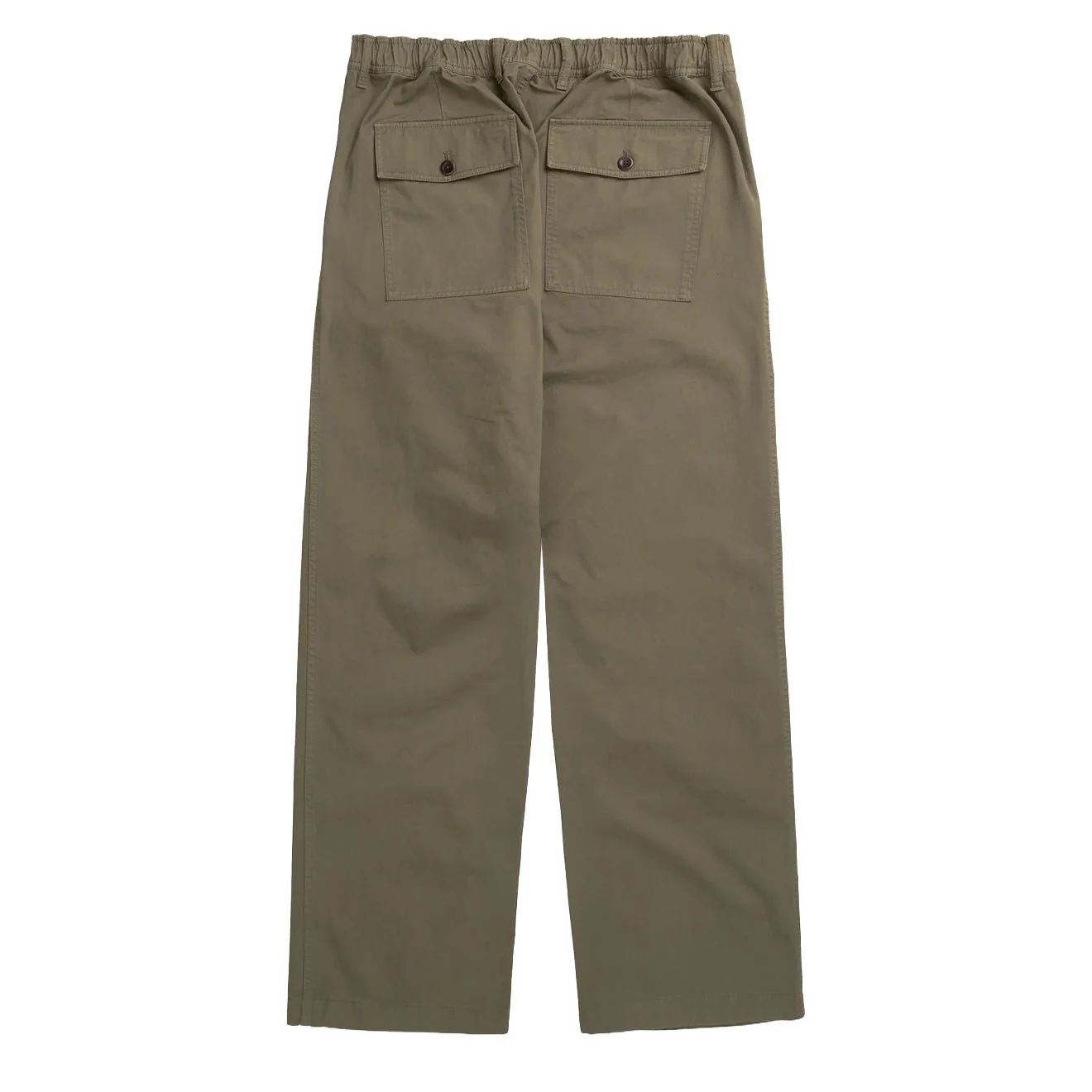 Norse Projects Kvitfjell Relaxed Cotton Twill Pant Olive Night - Image 2