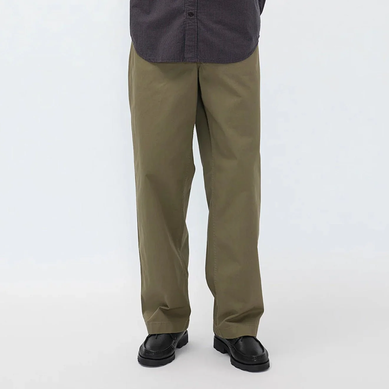 Norse Projects Kvitfjell Relaxed Cotton Twill Pant Olive Night - Image 3