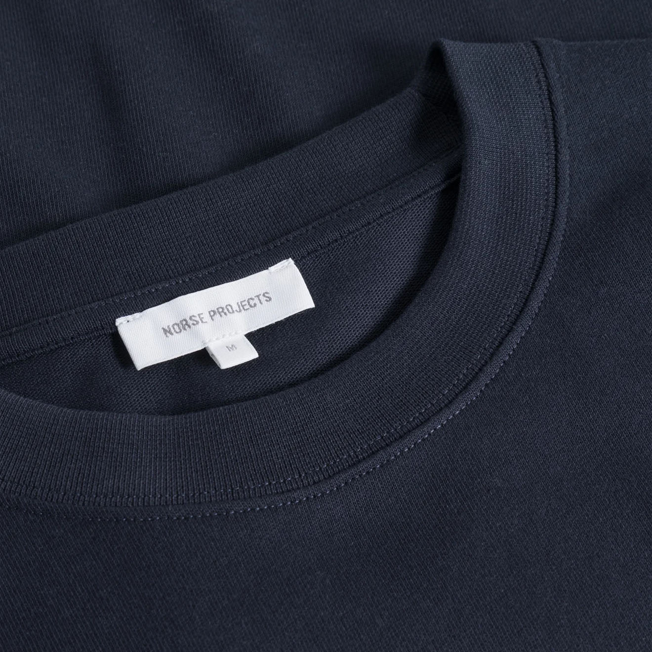 Norse Projects Norse Standard Heavy Loose T-shirt Dark Navy - Image 2