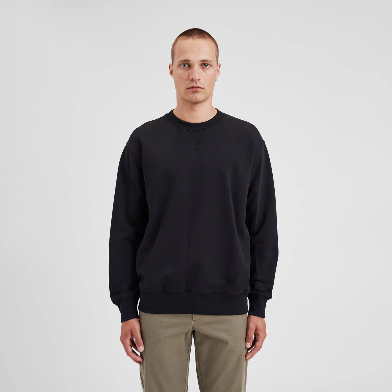 Norse Projects Norse Standard Sweatshirt Black - Image 5