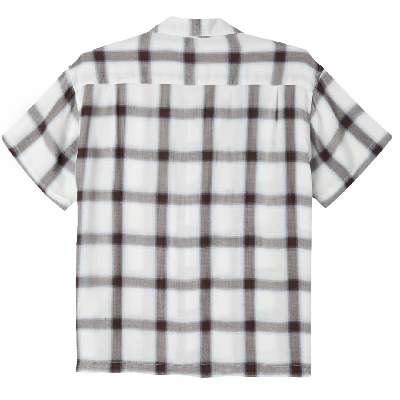 Obey Ambient Woven S/S Shirt Unbleached Multi - Image 2