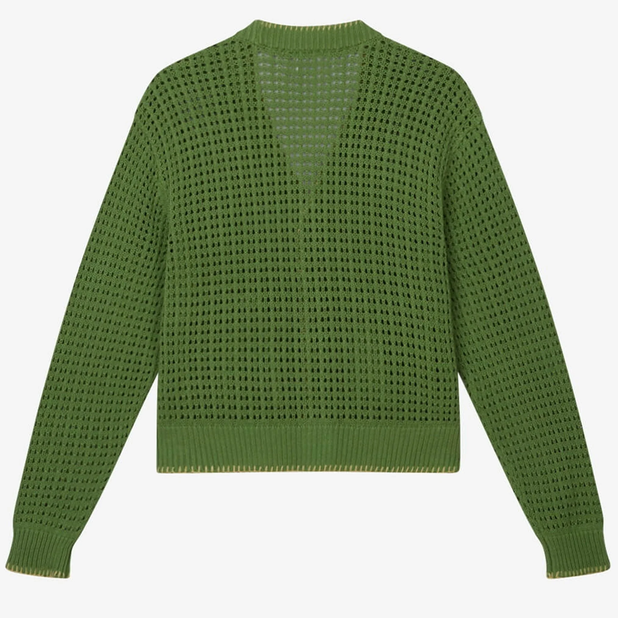Obey Ethan Cardigan Matcha Multi - Image 2