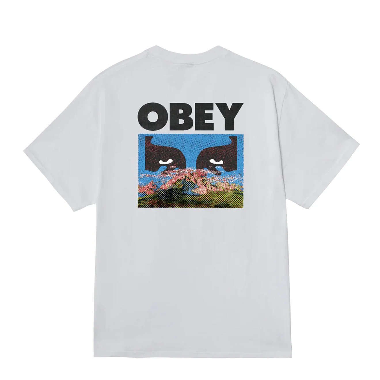 Obey In A Different Place S/S Tee White - Image 2