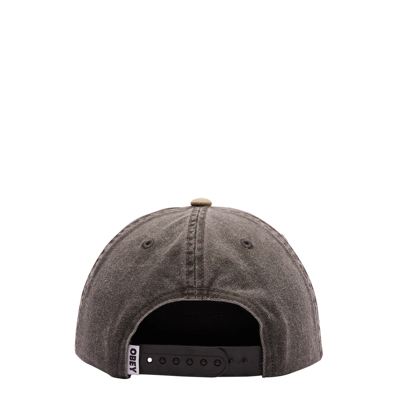 Obey Pigment Fruits 6 Panel Snapback Pigment Black Multi - Image 2
