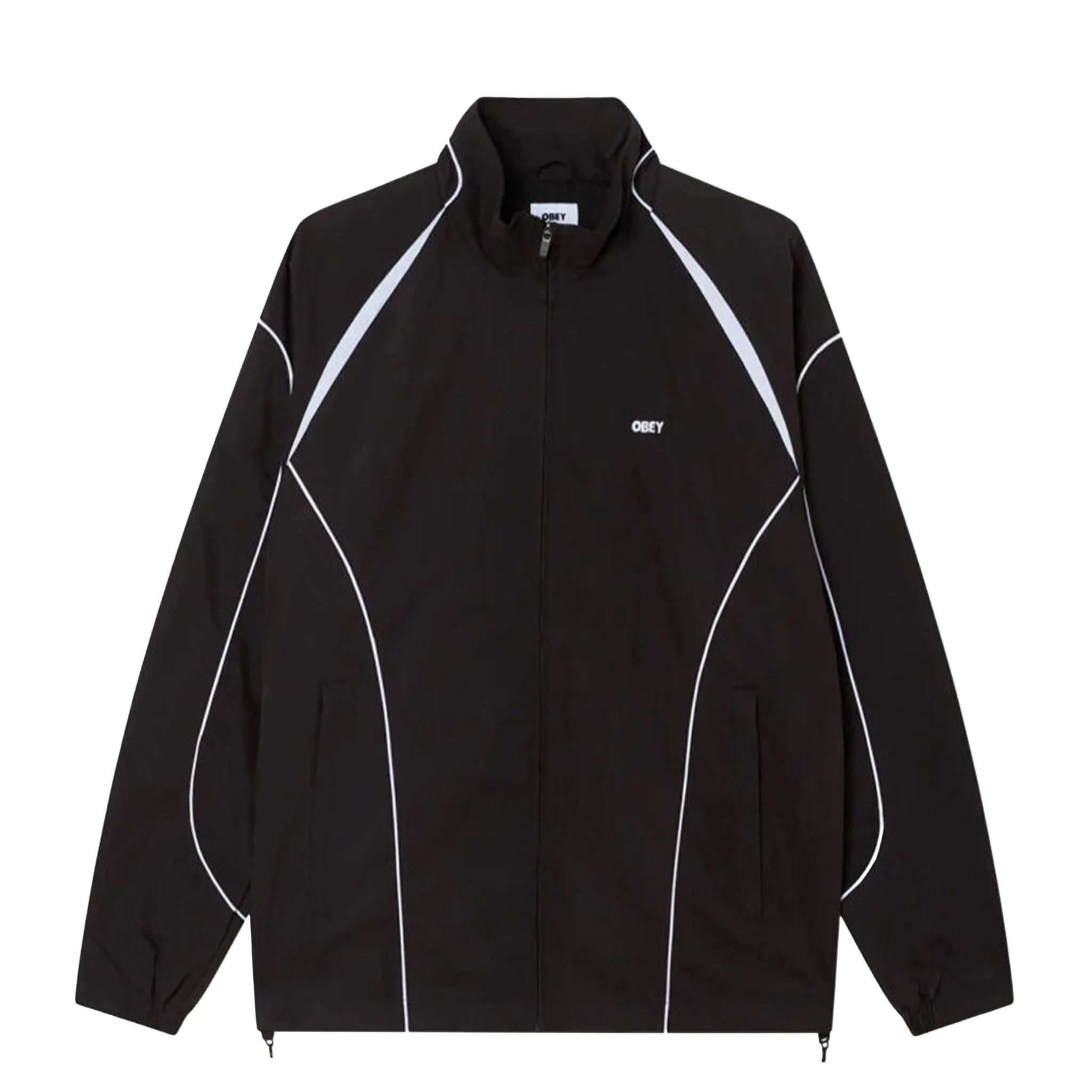 Obey Practice Windbreaker Black