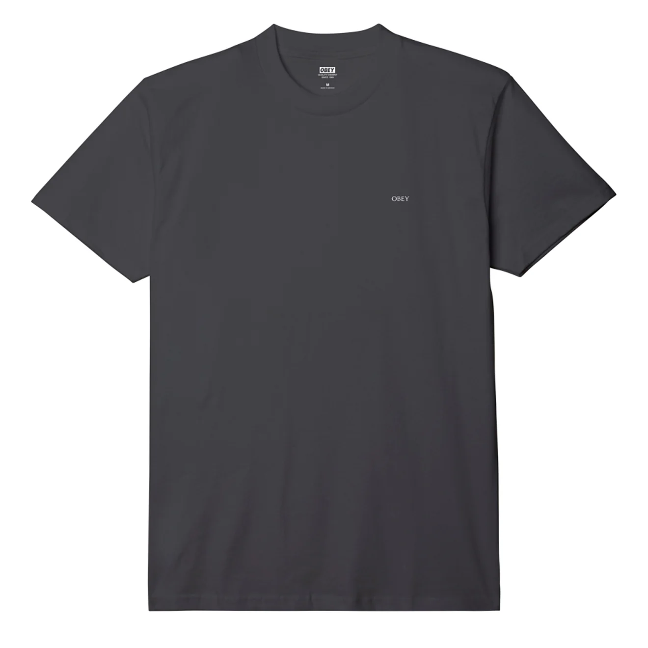 Obey Ripped Icon Tee Black