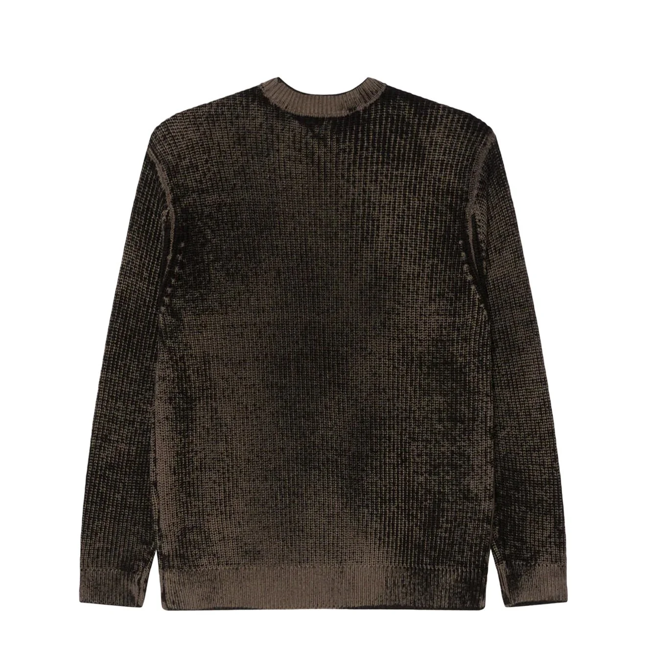 Obey Spray Effect Sweater Black Multi - Image 2