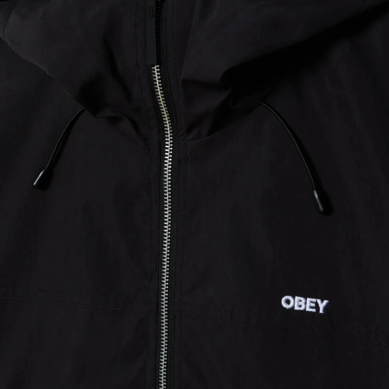 Obey Vista Jacket Black - Image 3