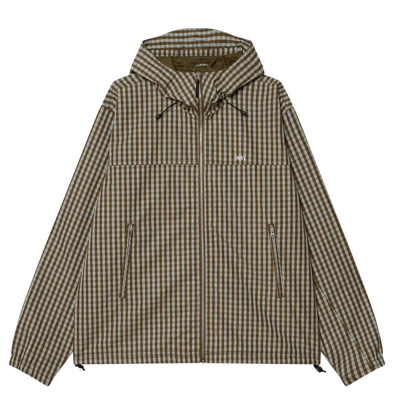 Obey Vista Jacket Plaid Multi