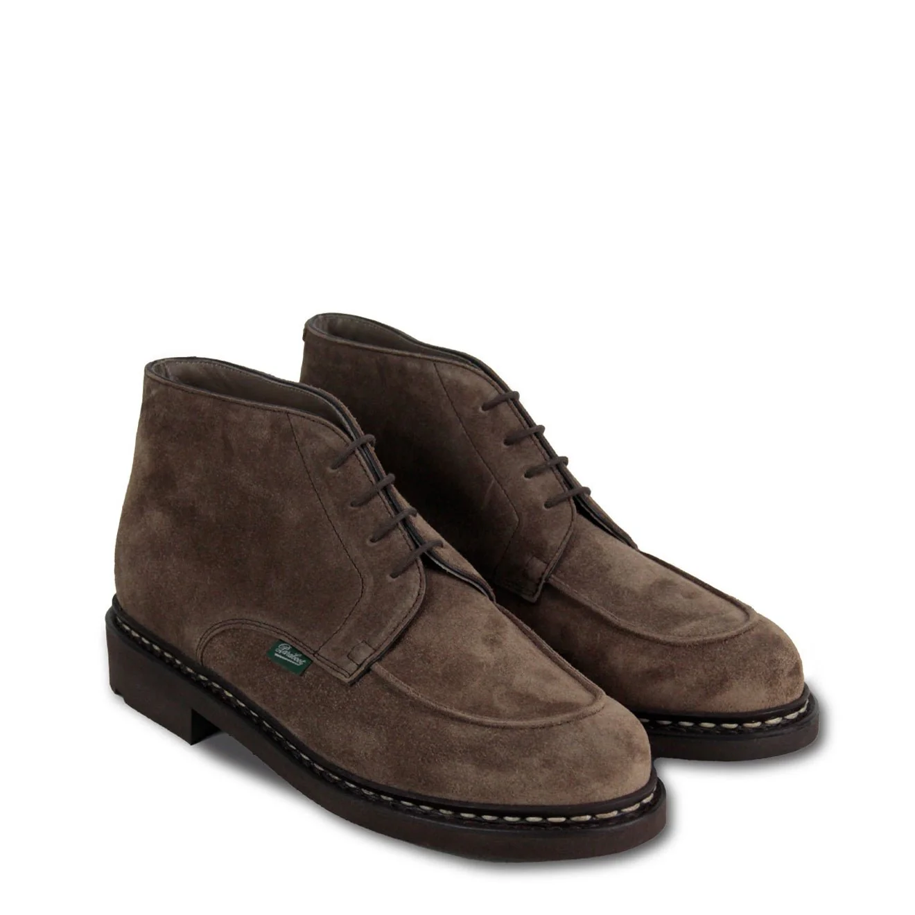 Paraboot Chambord Mid Shoes Velours Brun - Image 2