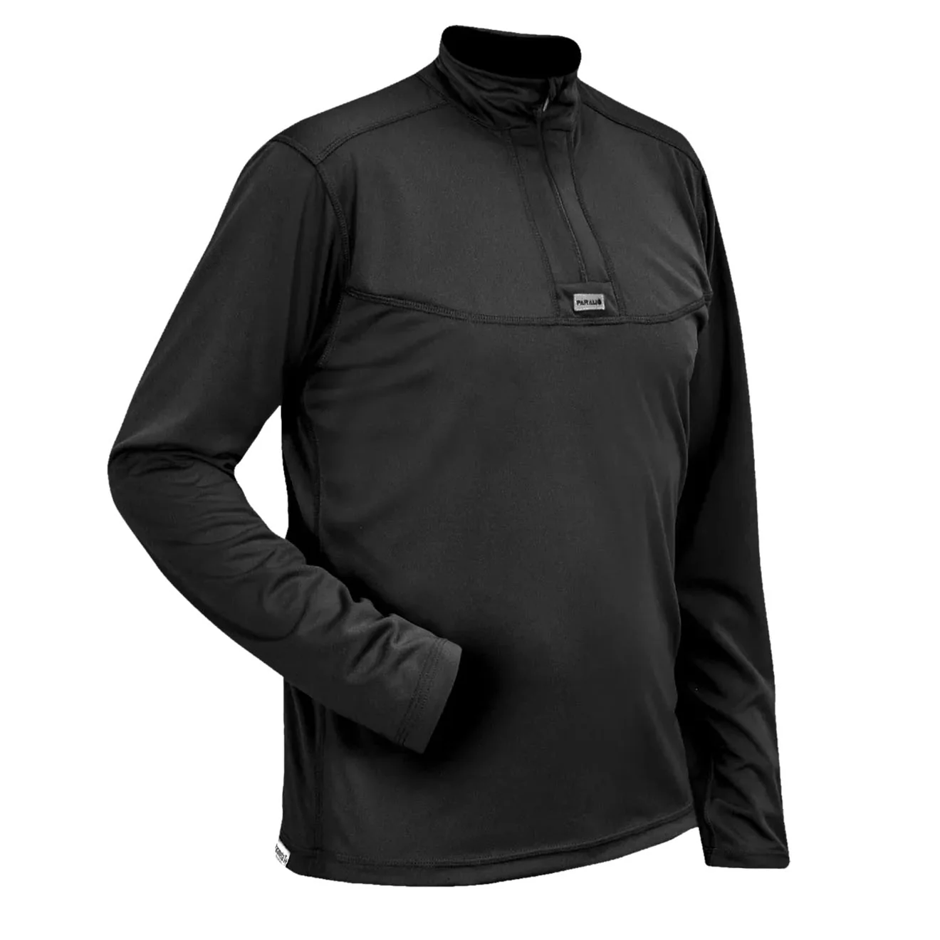 Paramo Cambia Zip Neck Top Black - Image 2