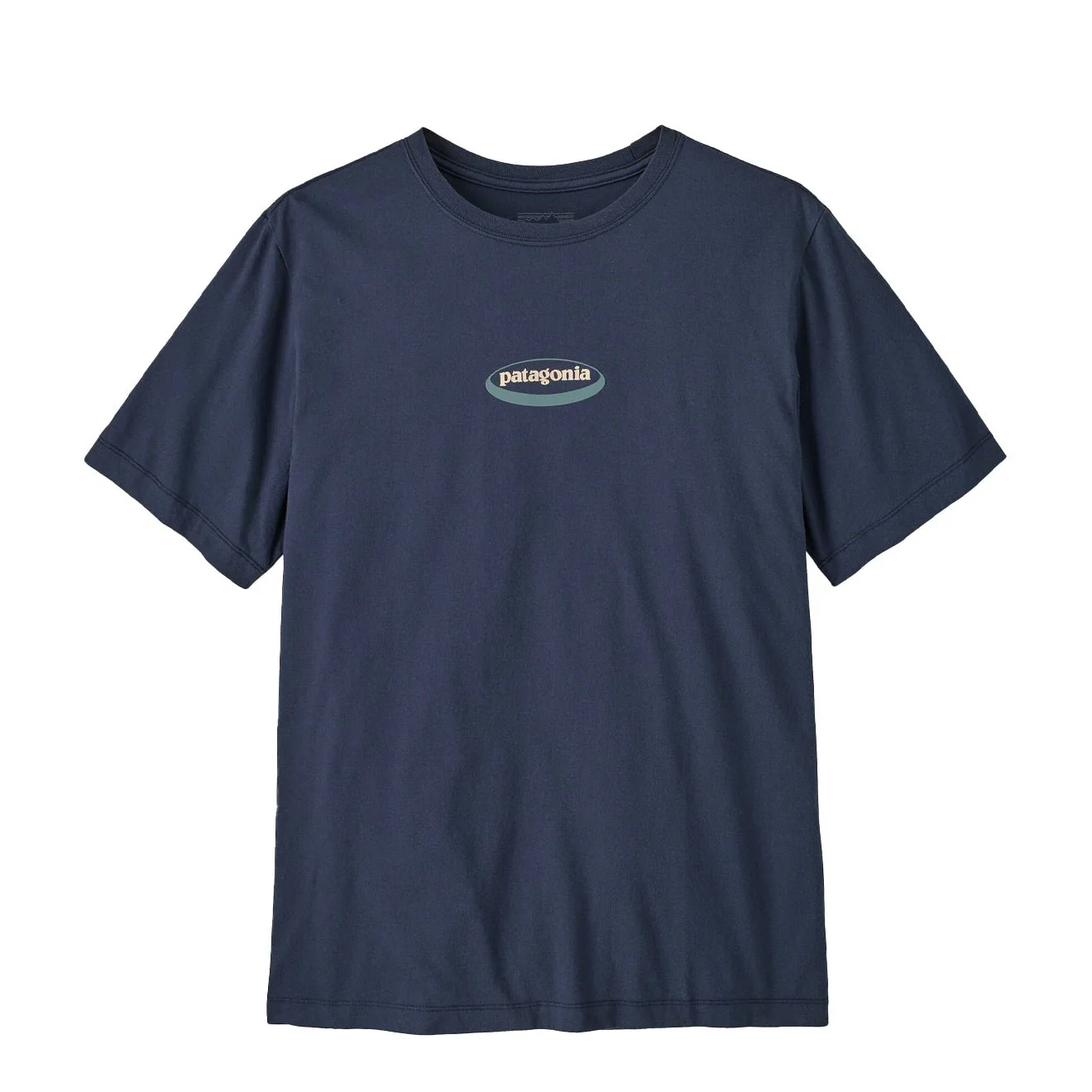 Patagonia '95 Oval Logo T-Shirt New Navy Kaleido