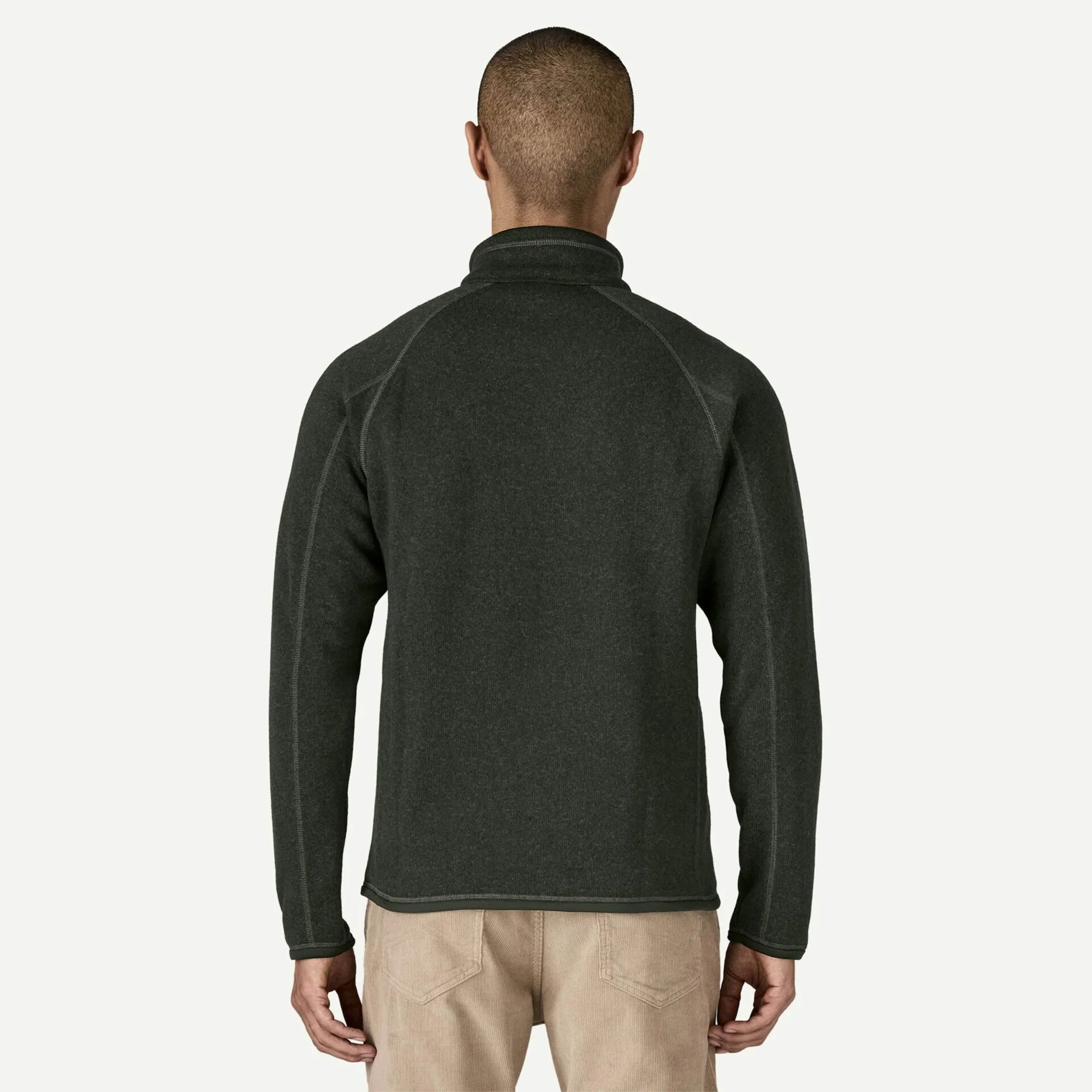 Patagonia Better Sweater 1/4 Zip Fleece Old Growth Green - Image 3