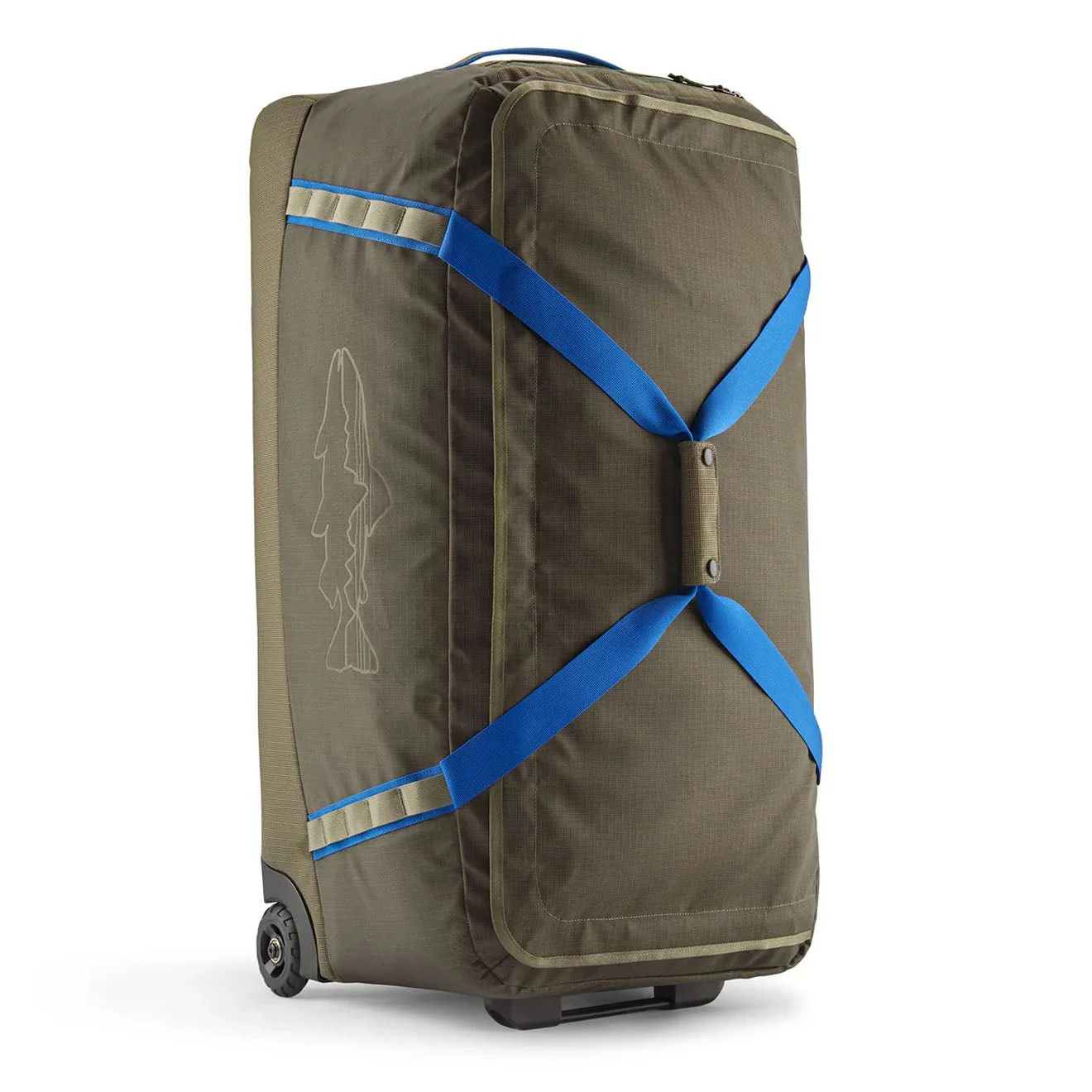 Patagonia Black Hole Wheeled Duffel 100L Basin Green
