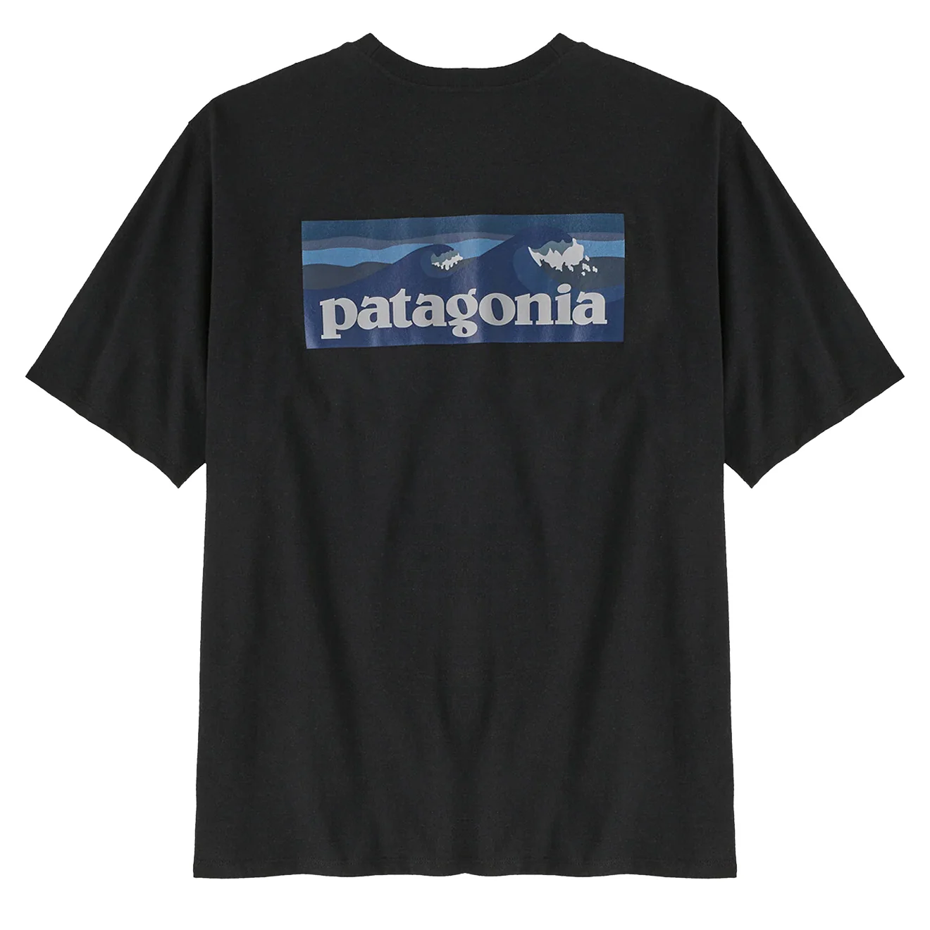 Patagonia Boardshort Logo Pocket Responsibili-Tee Ink Black - Image 2