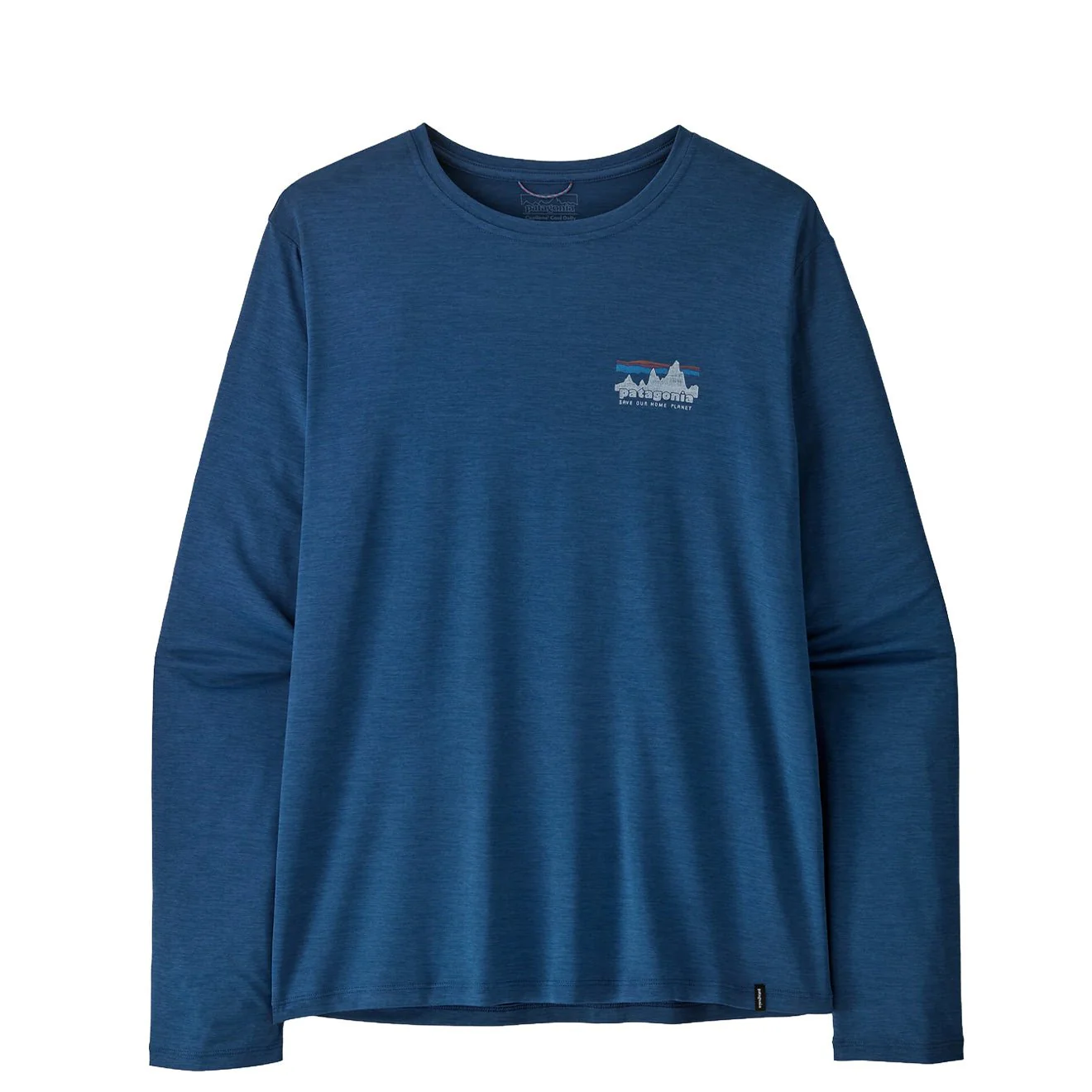Patagonia L/S Cap Cool Daily Shirt '73 Skyline Clement Blue Light Clement Blue X-Dye