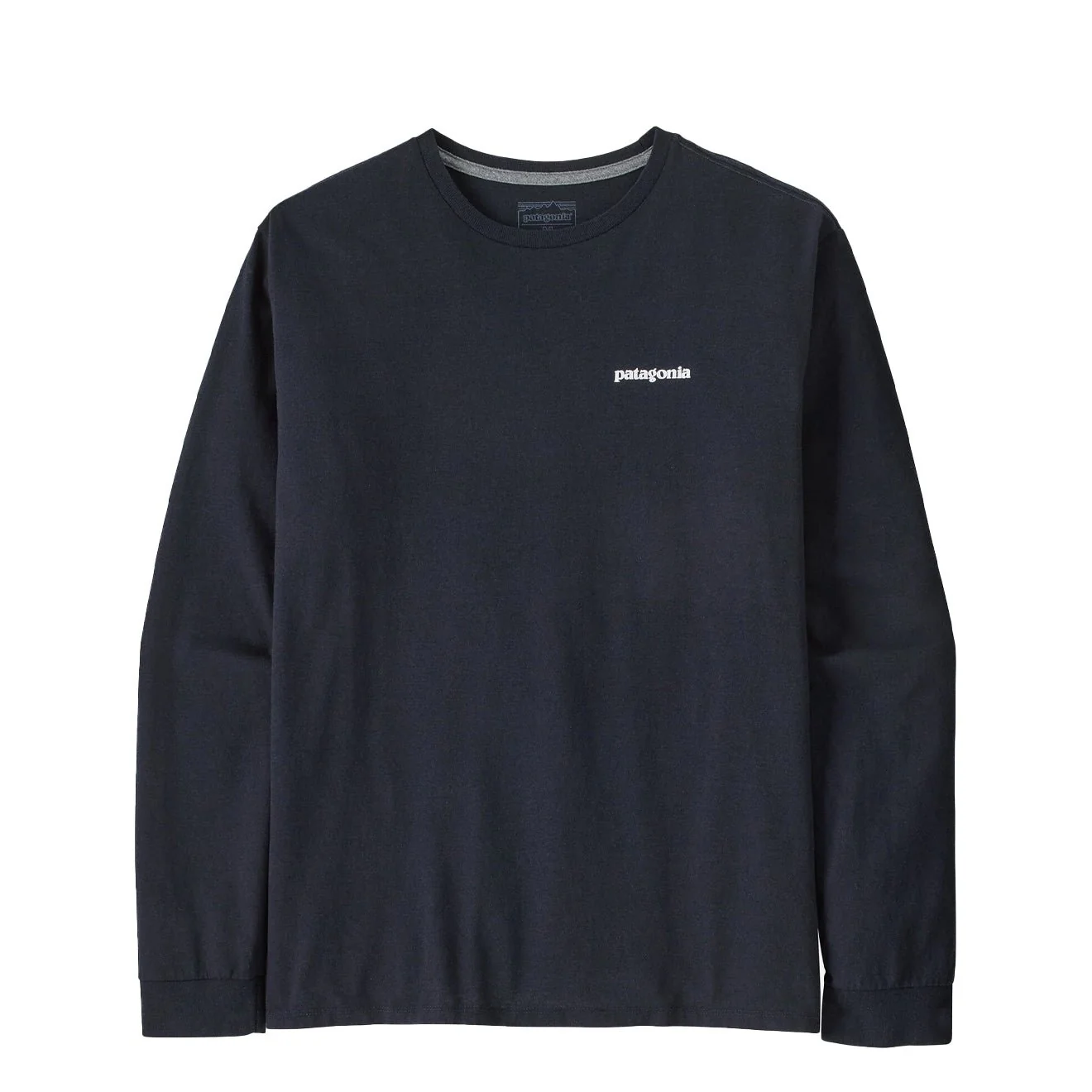 Patagonia L/S P-6 Logo Responsibili-Tee New Navy