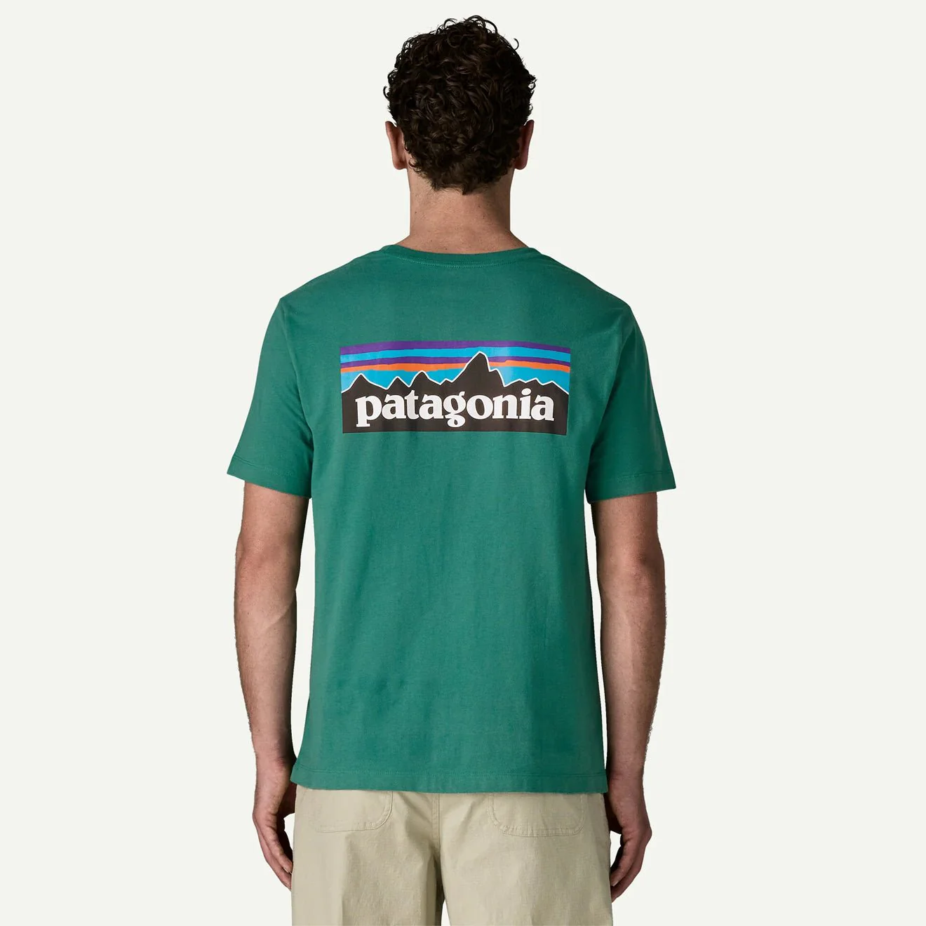 Patagonia P-6 Logo T-Shirt Gem Green - Image 4