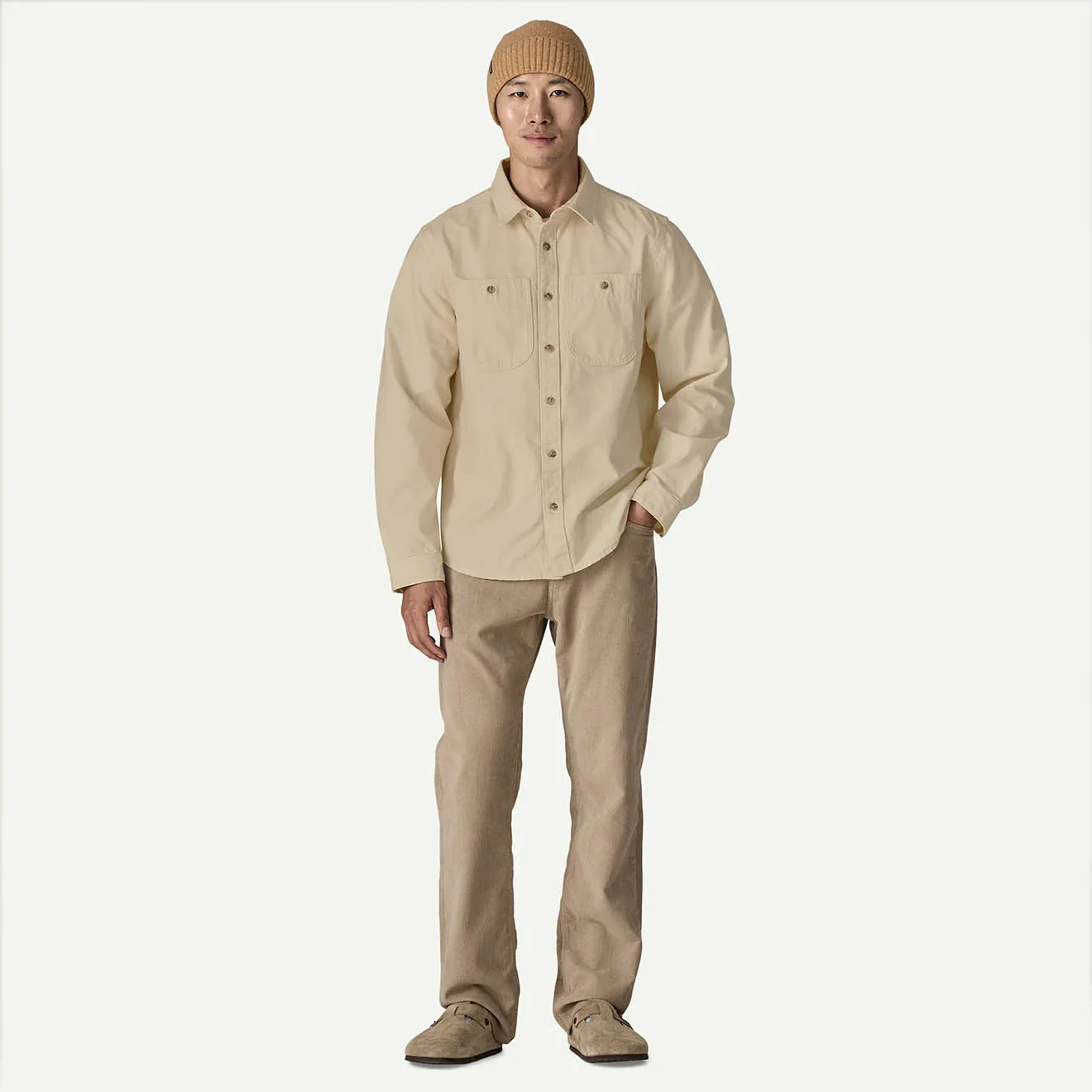 Patagonia Point Reyes Canvas Shirt Undyed Natural - Image 2