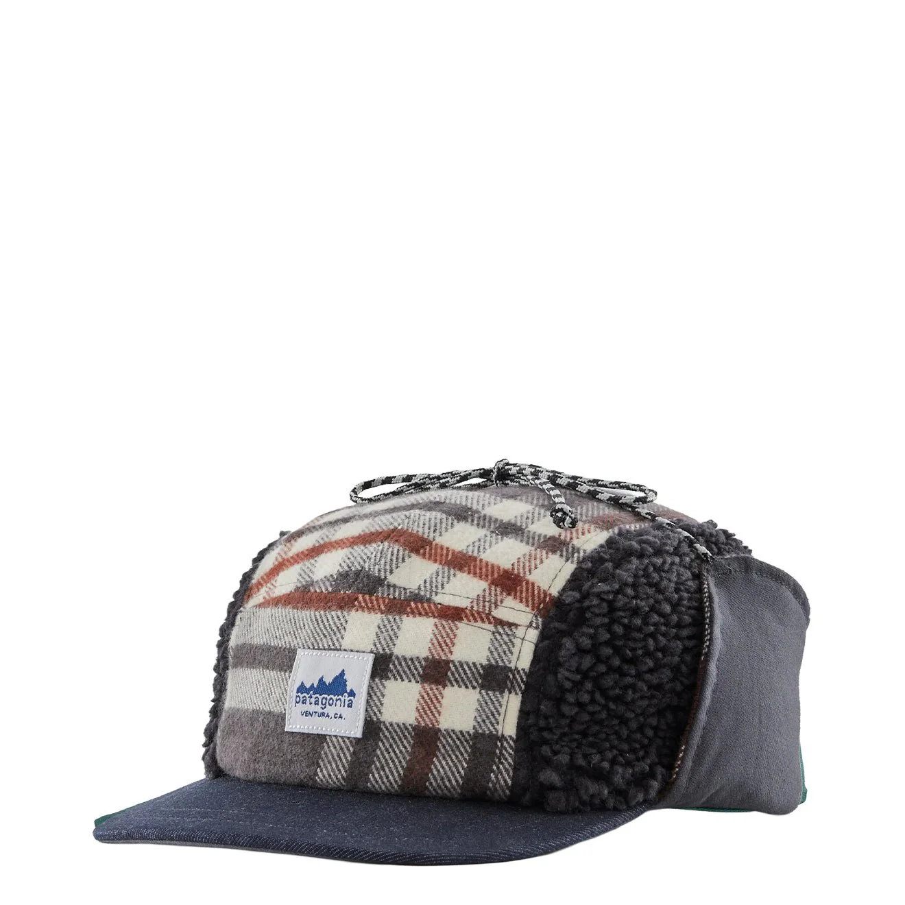 Patagonia Range Earflap Cap Catch Ink Black